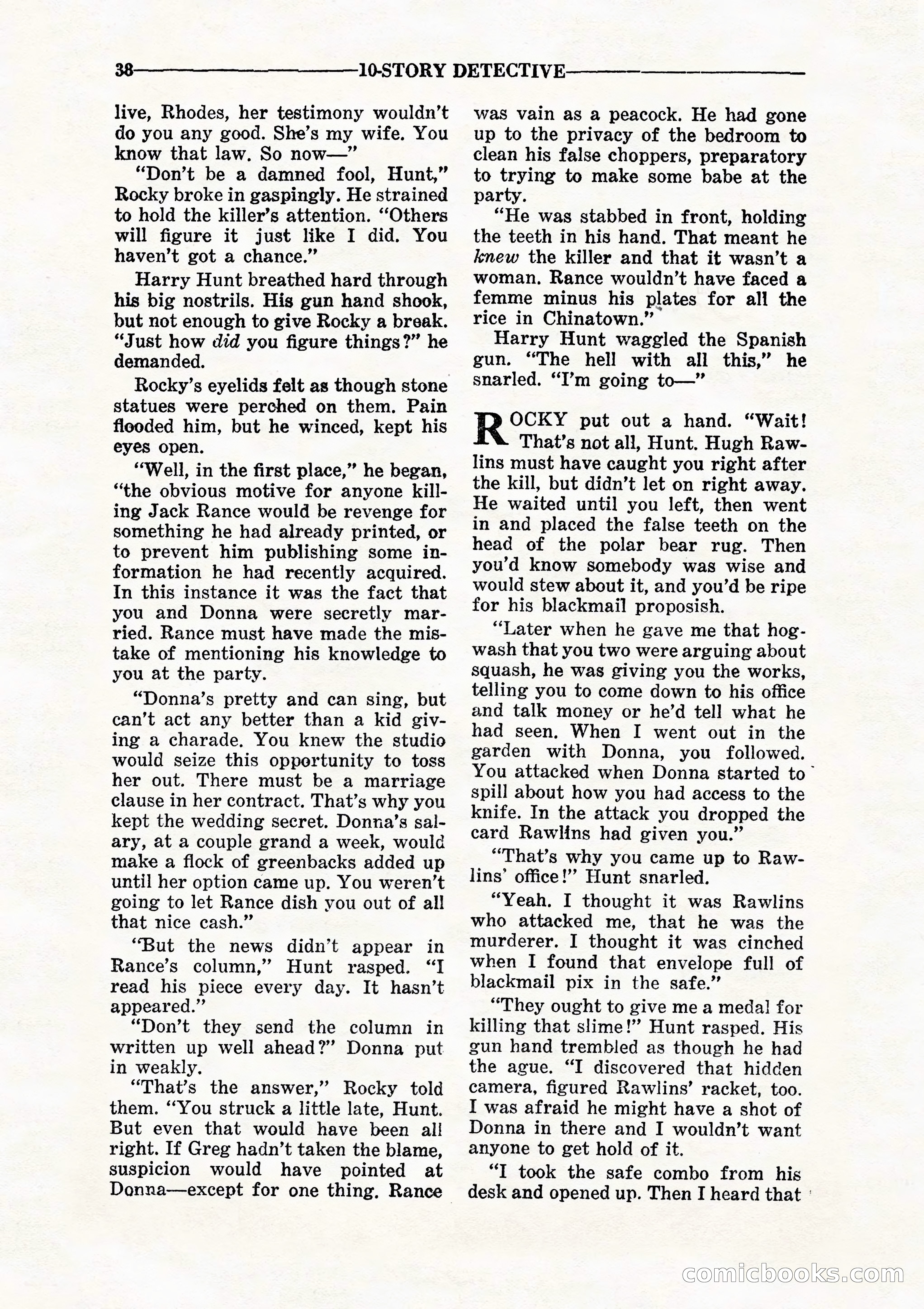 10 Story Detective, July 1942 — page 40 of 116