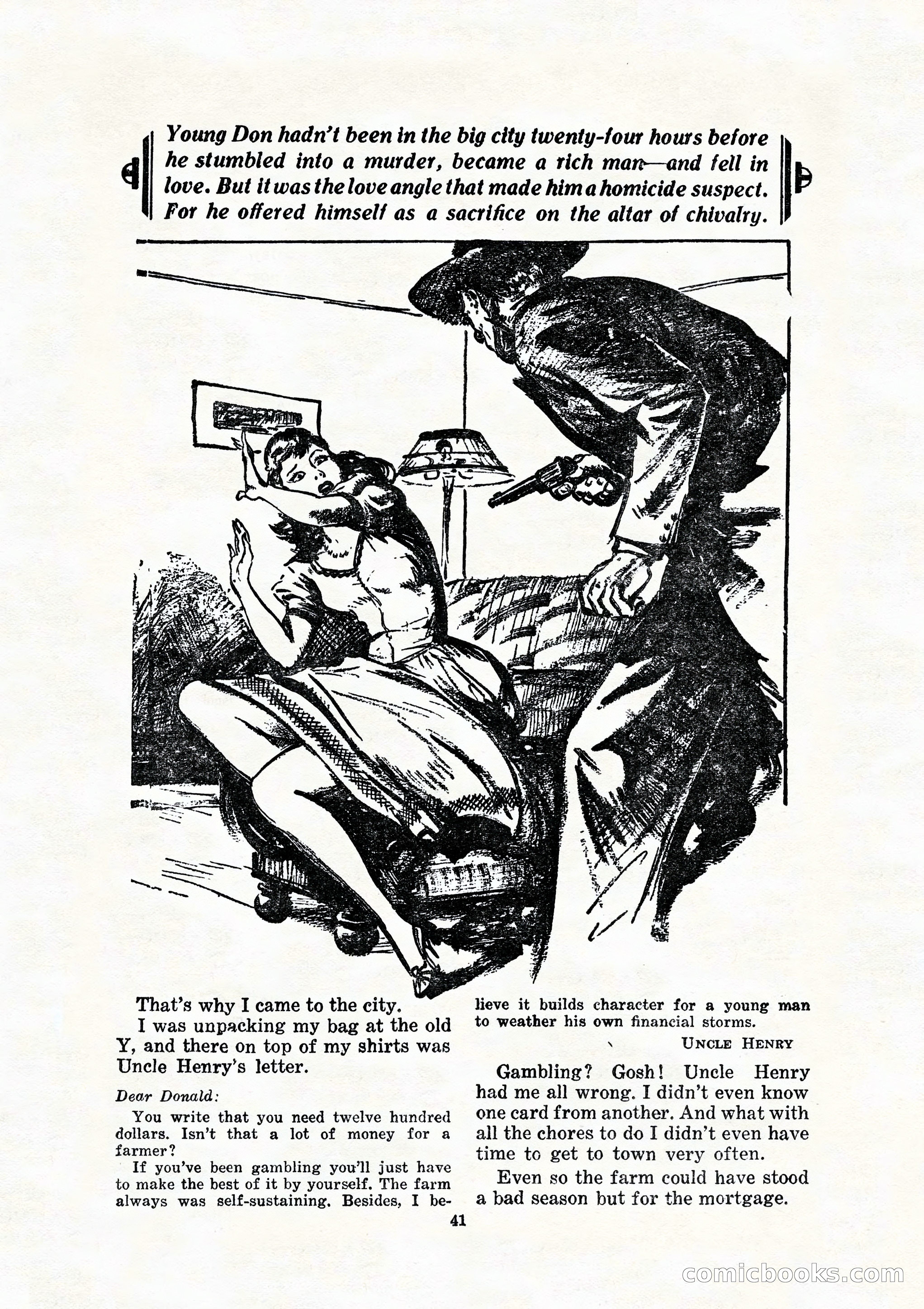 10 Story Detective, July 1942 — page 43 of 116