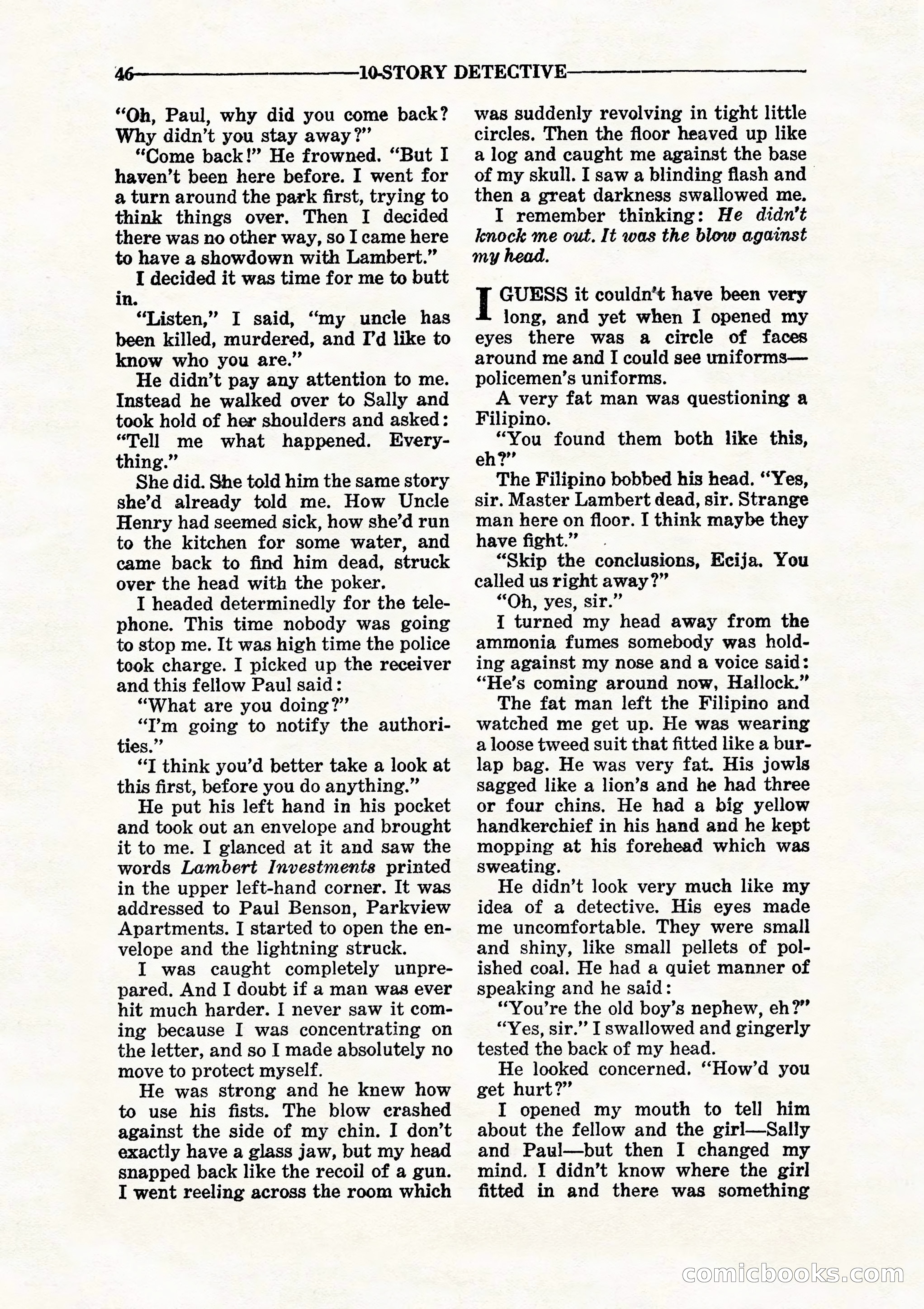 10 Story Detective, July 1942 — page 48 of 116