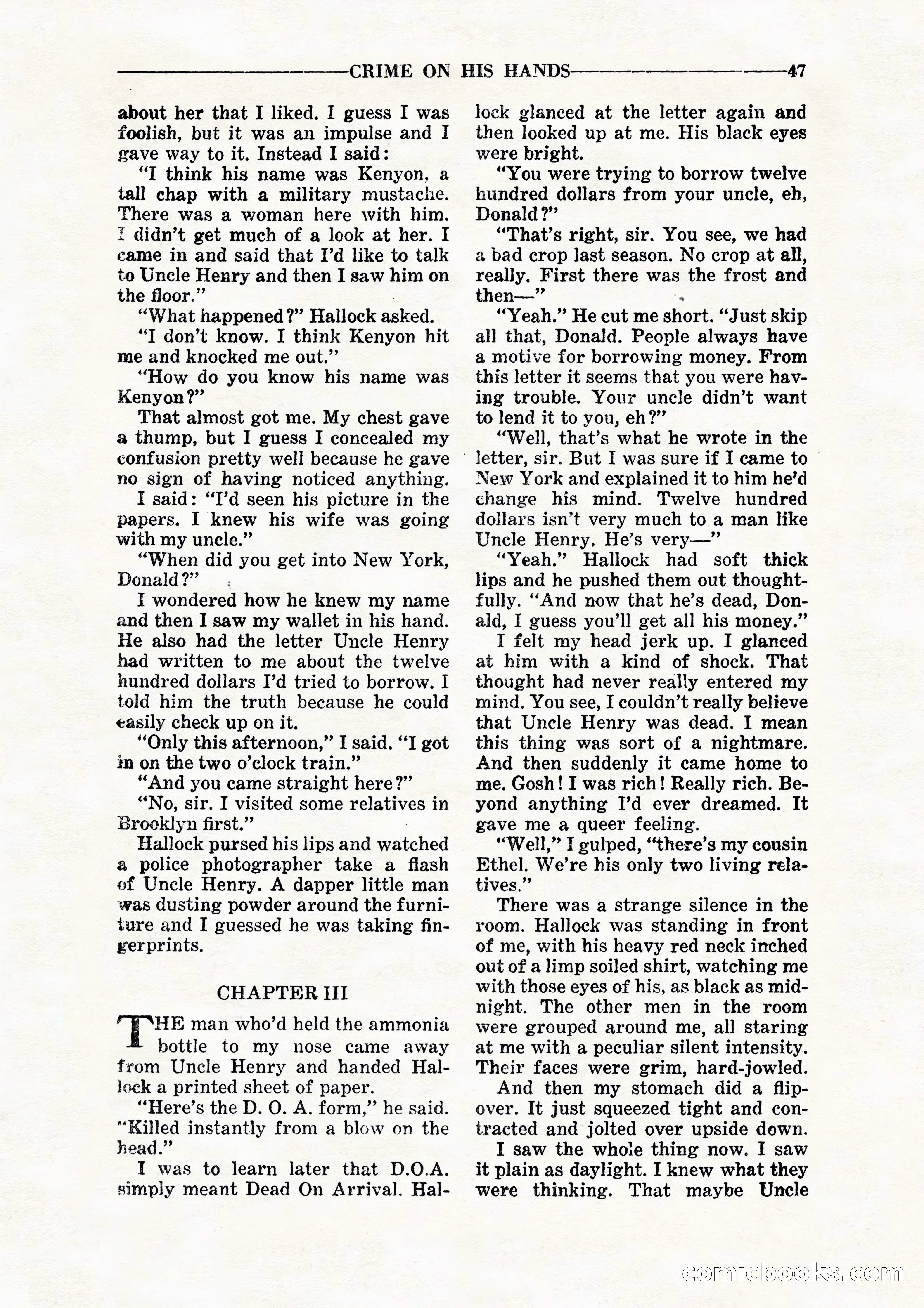 10 Story Detective, July 1942 — page 49 of 116