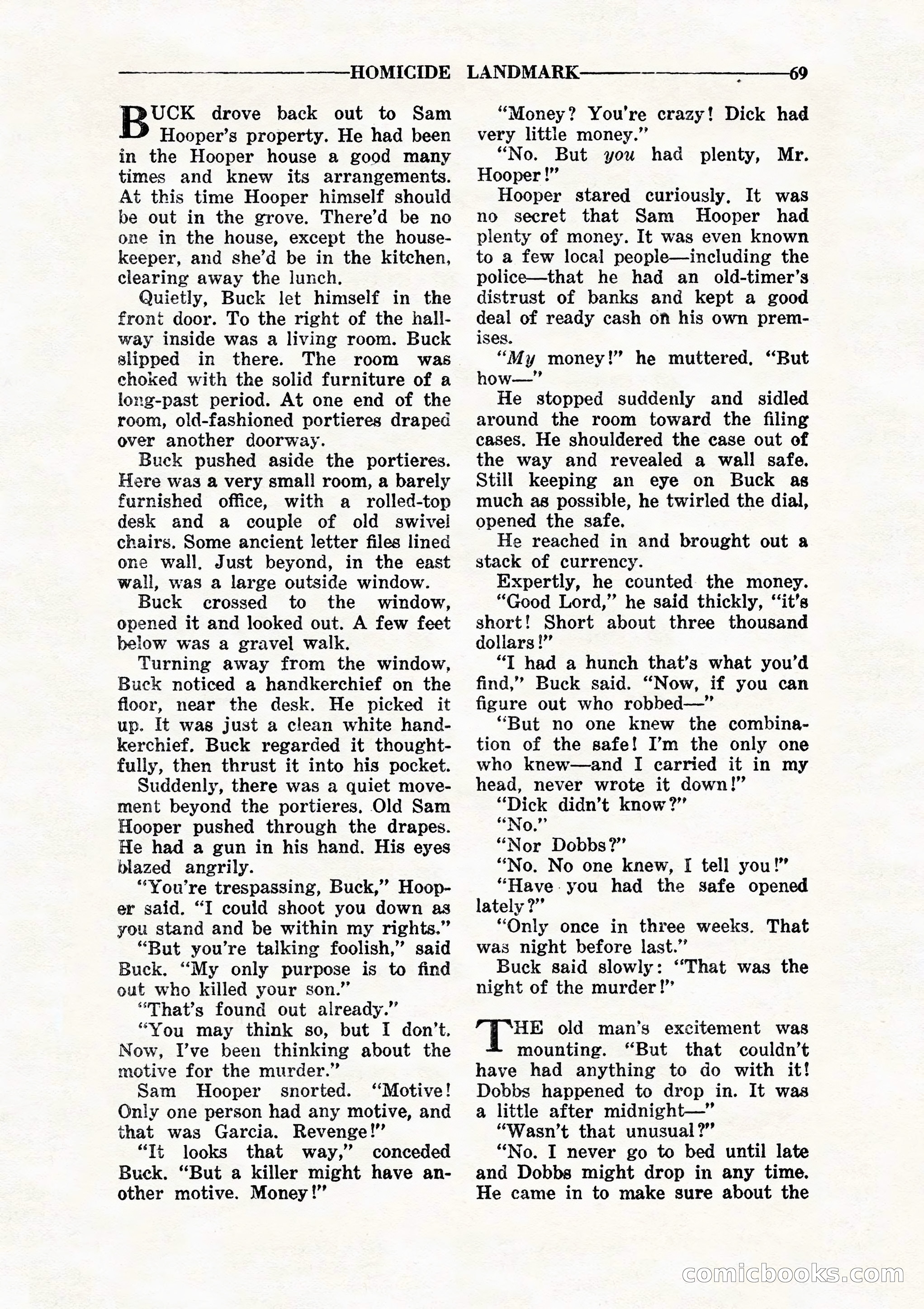 10 Story Detective, July 1942 — page 71 of 116