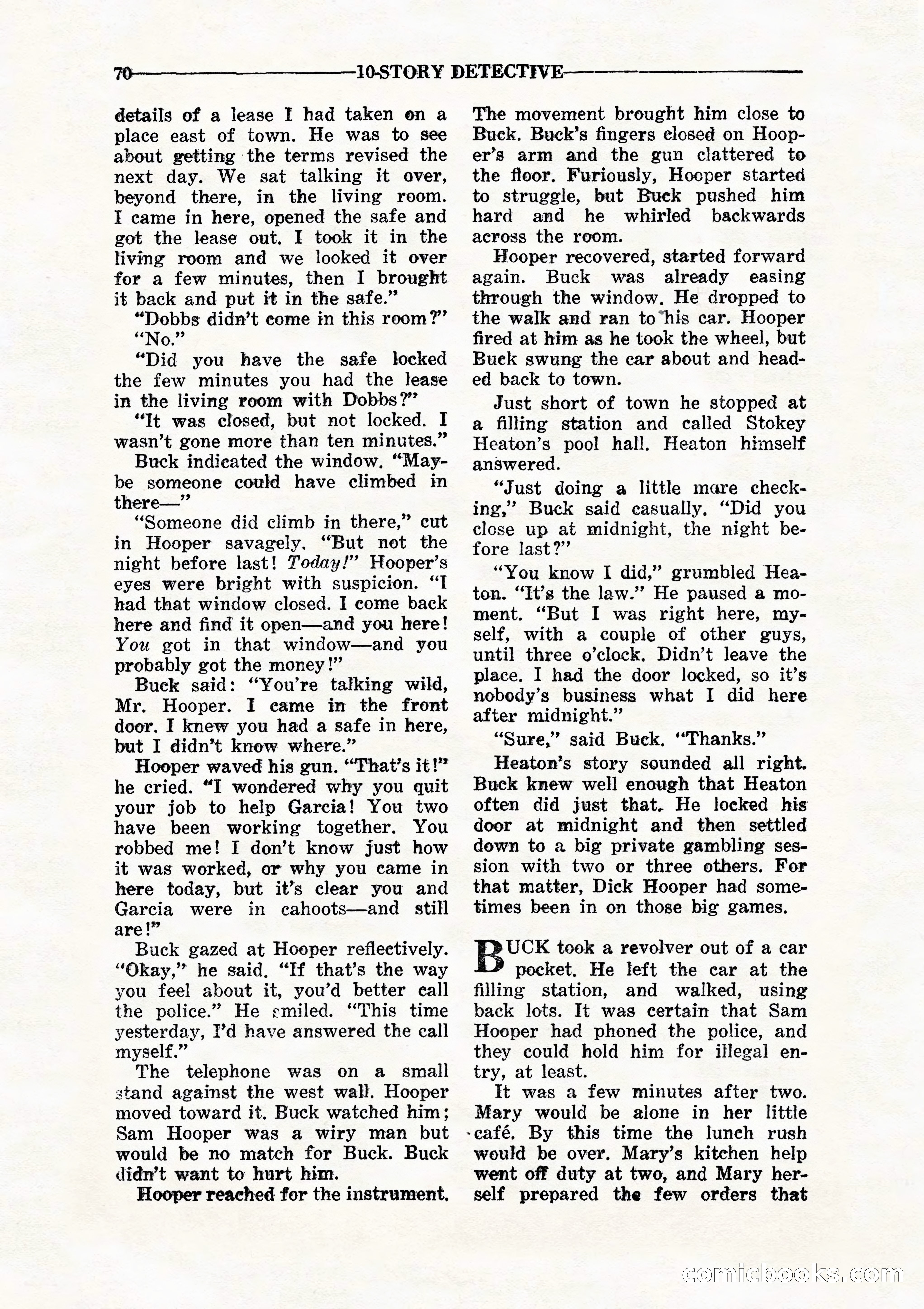 10 Story Detective, July 1942 — page 72 of 116