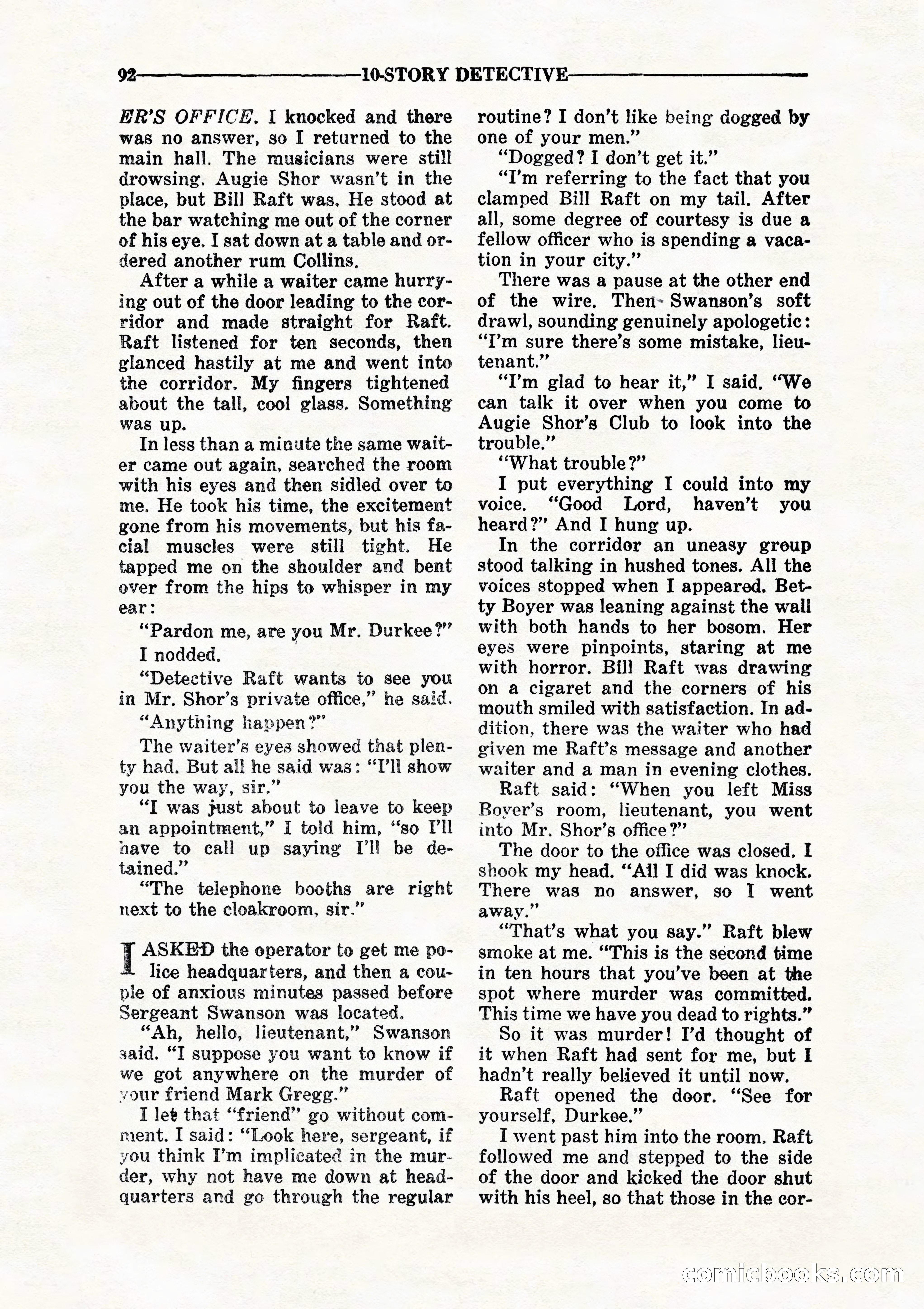 10 Story Detective, July 1942 — page 94 of 116
