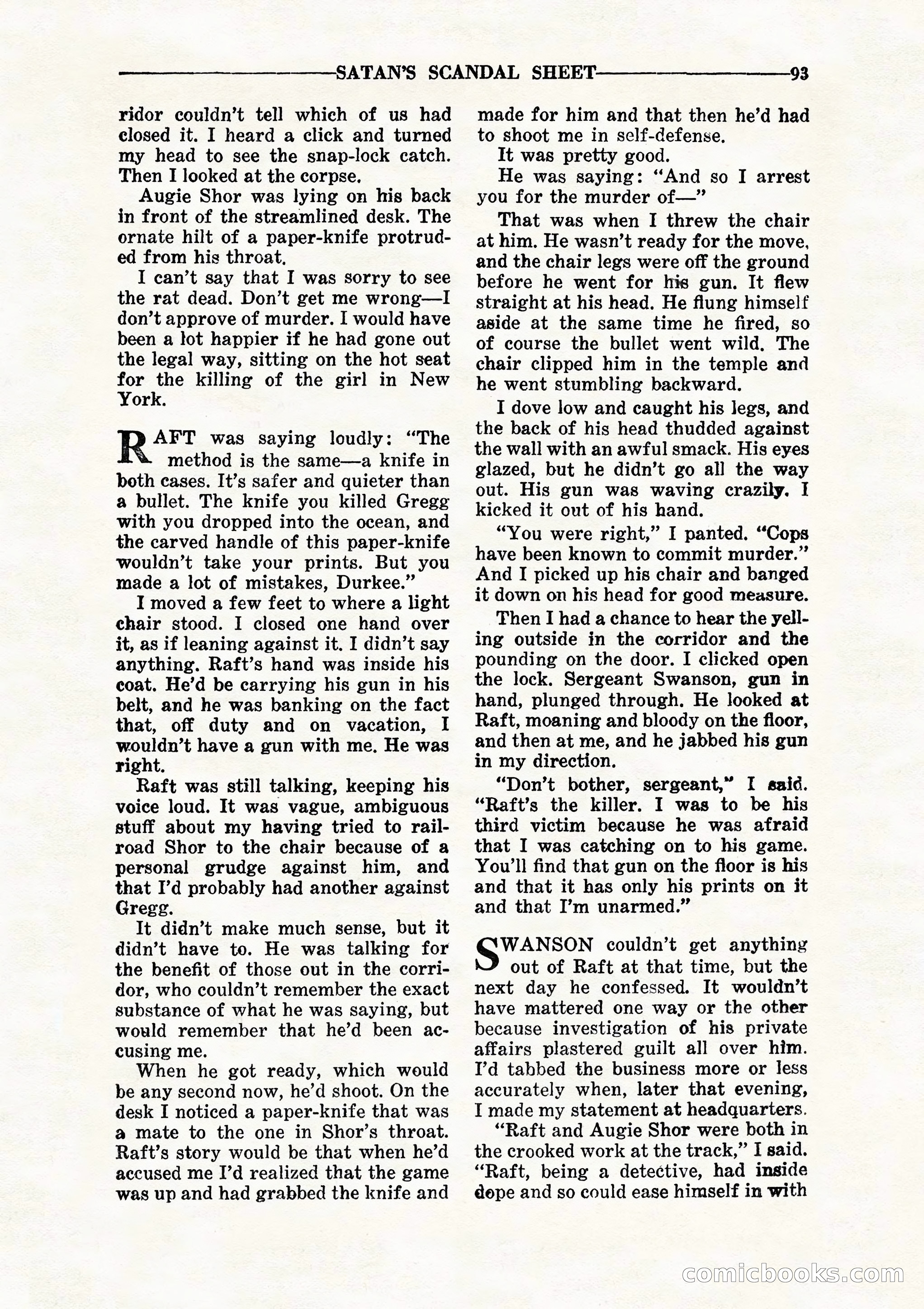 10 Story Detective, July 1942 — page 95 of 116