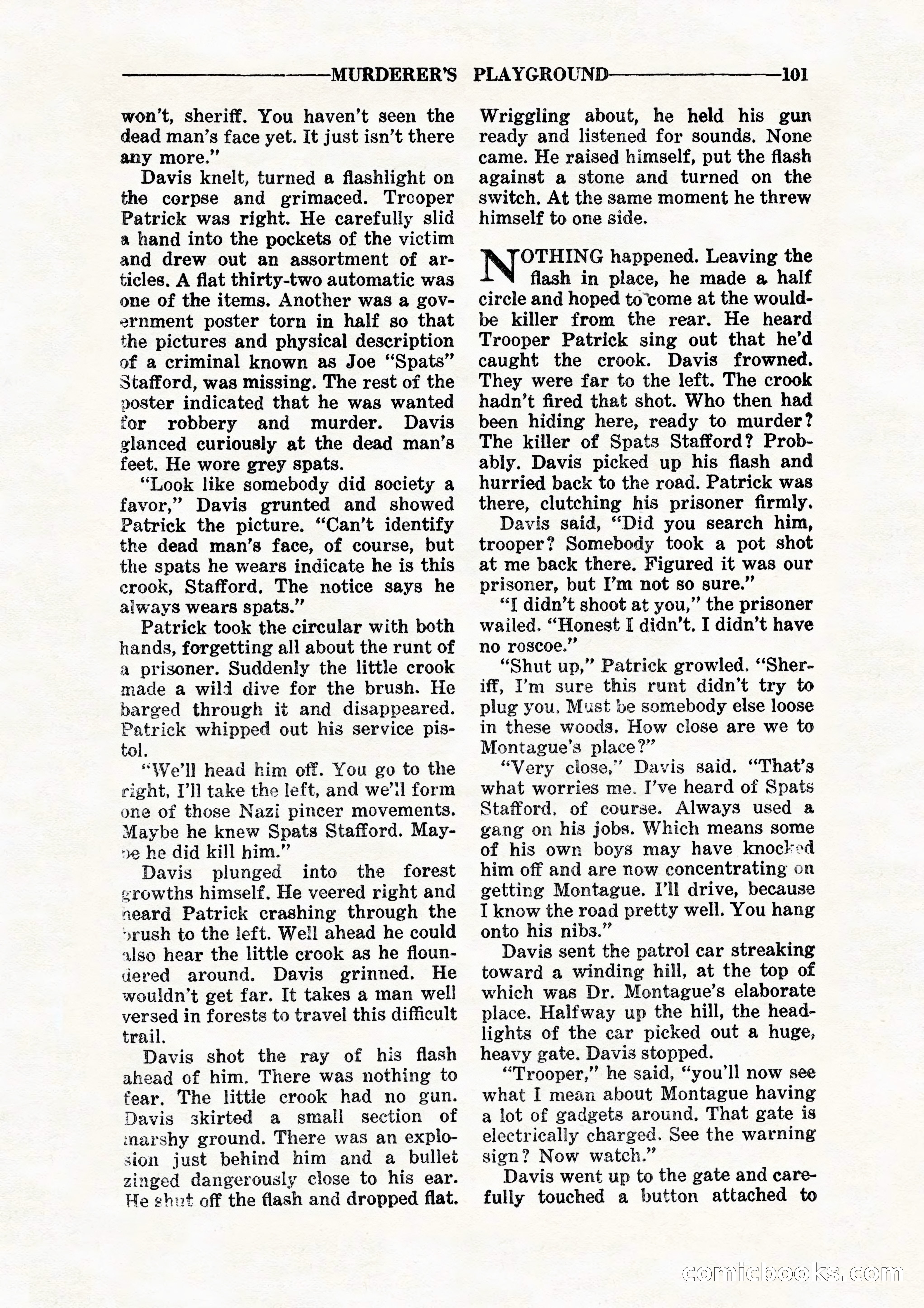 10 Story Detective, July 1942 — page 103 of 116