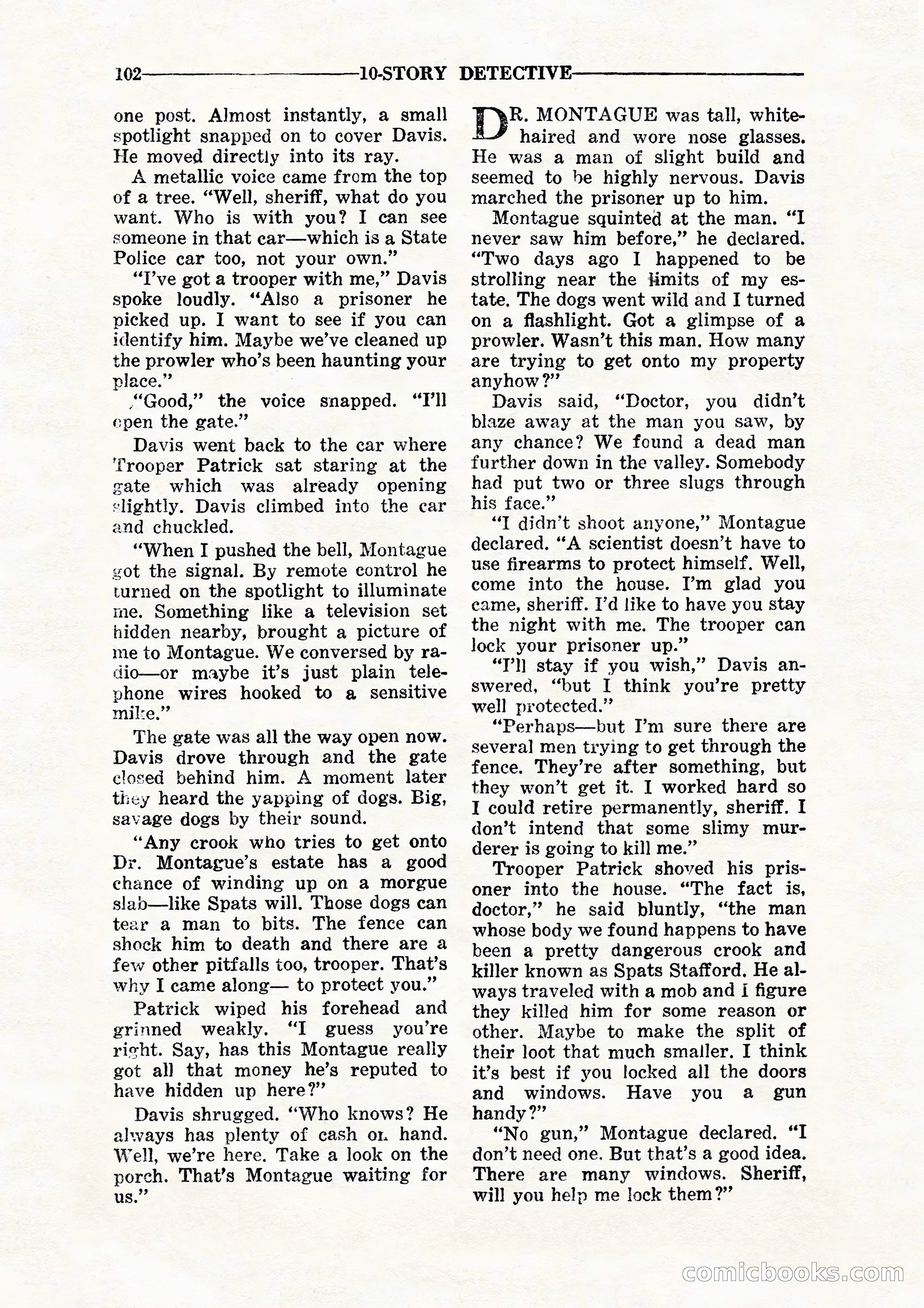 10 Story Detective, July 1942 — page 104 of 116
