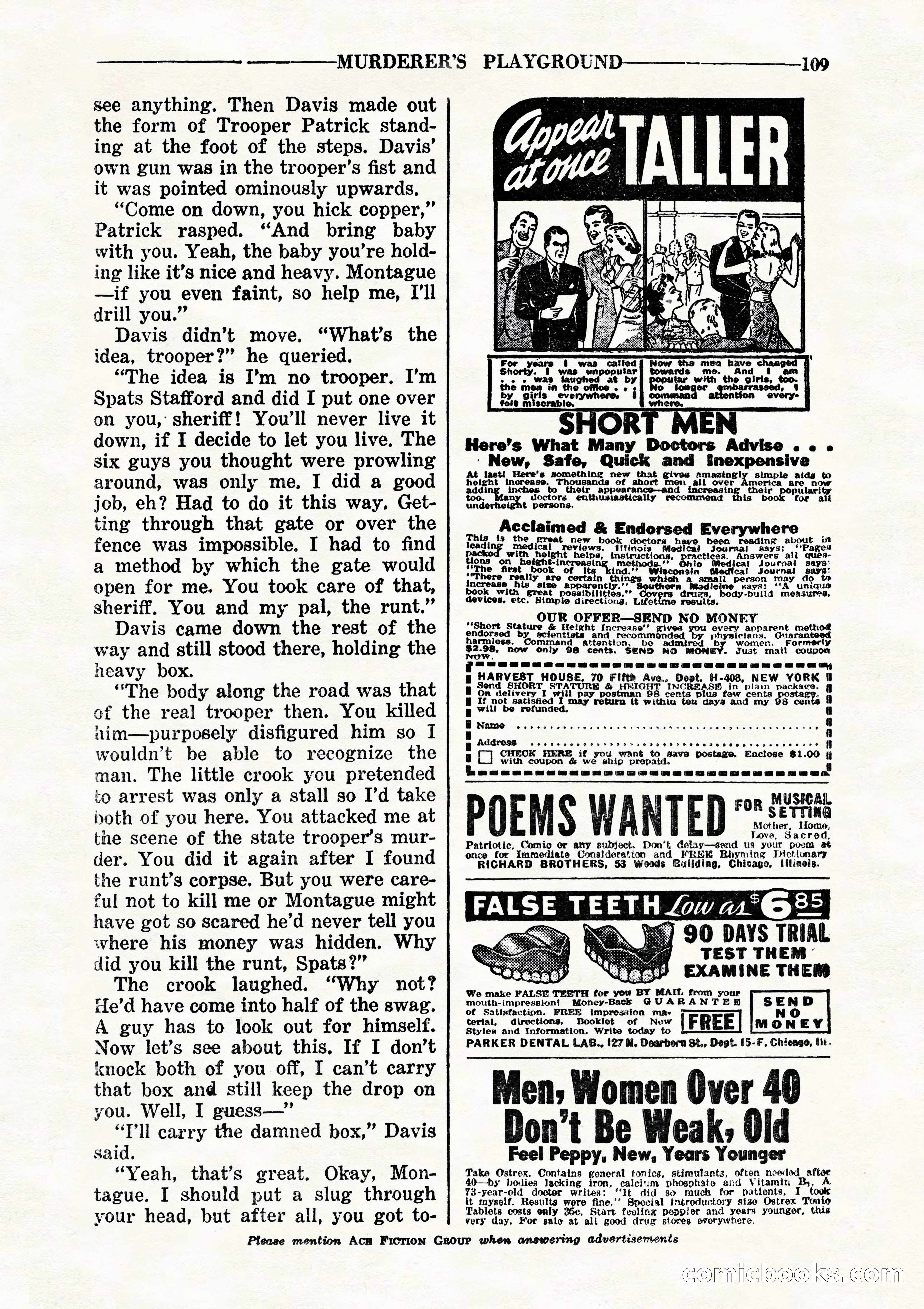 10 Story Detective, July 1942 — page 111 of 116