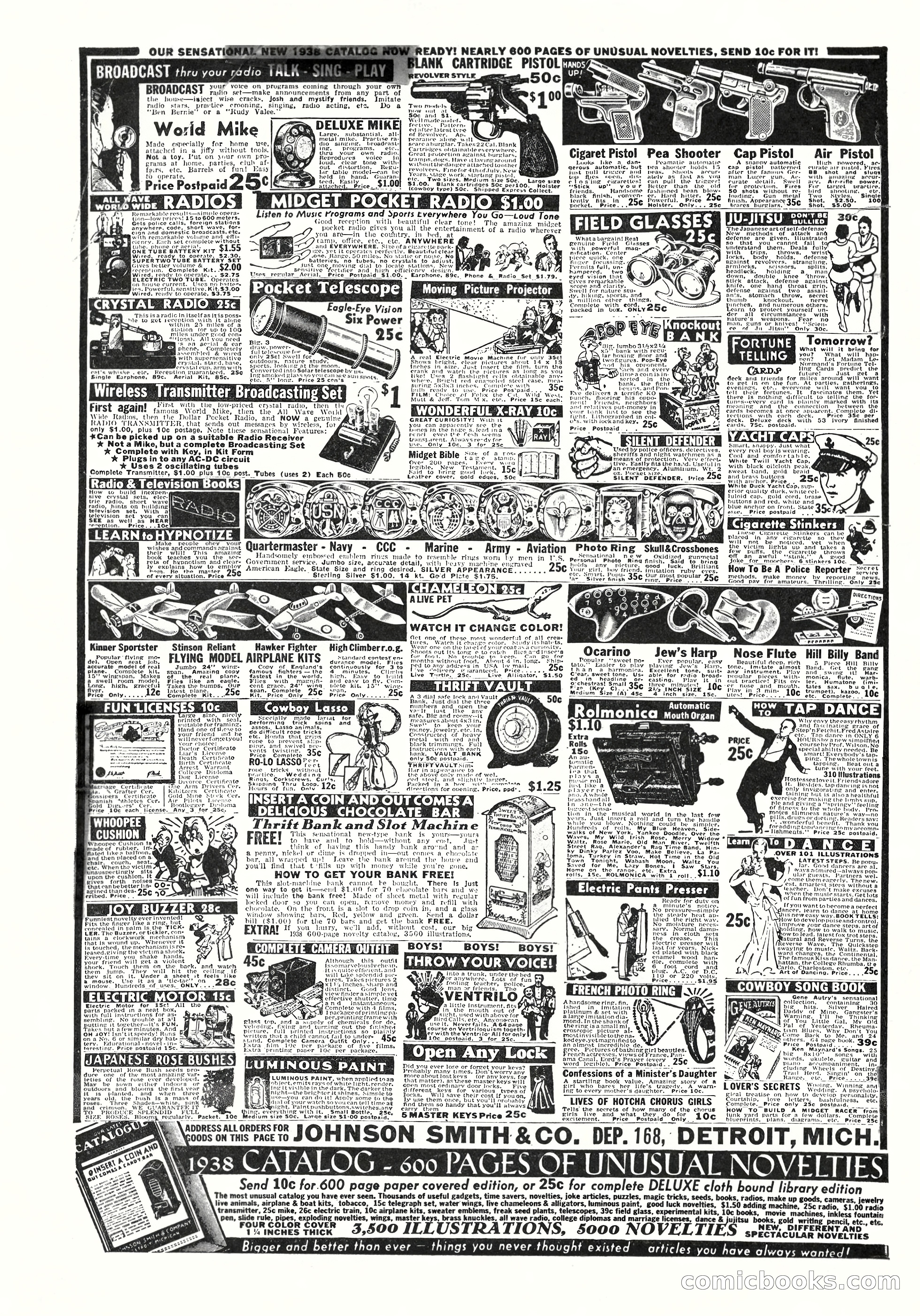 10-Story Detective Magazine Cover — page 2 of 116