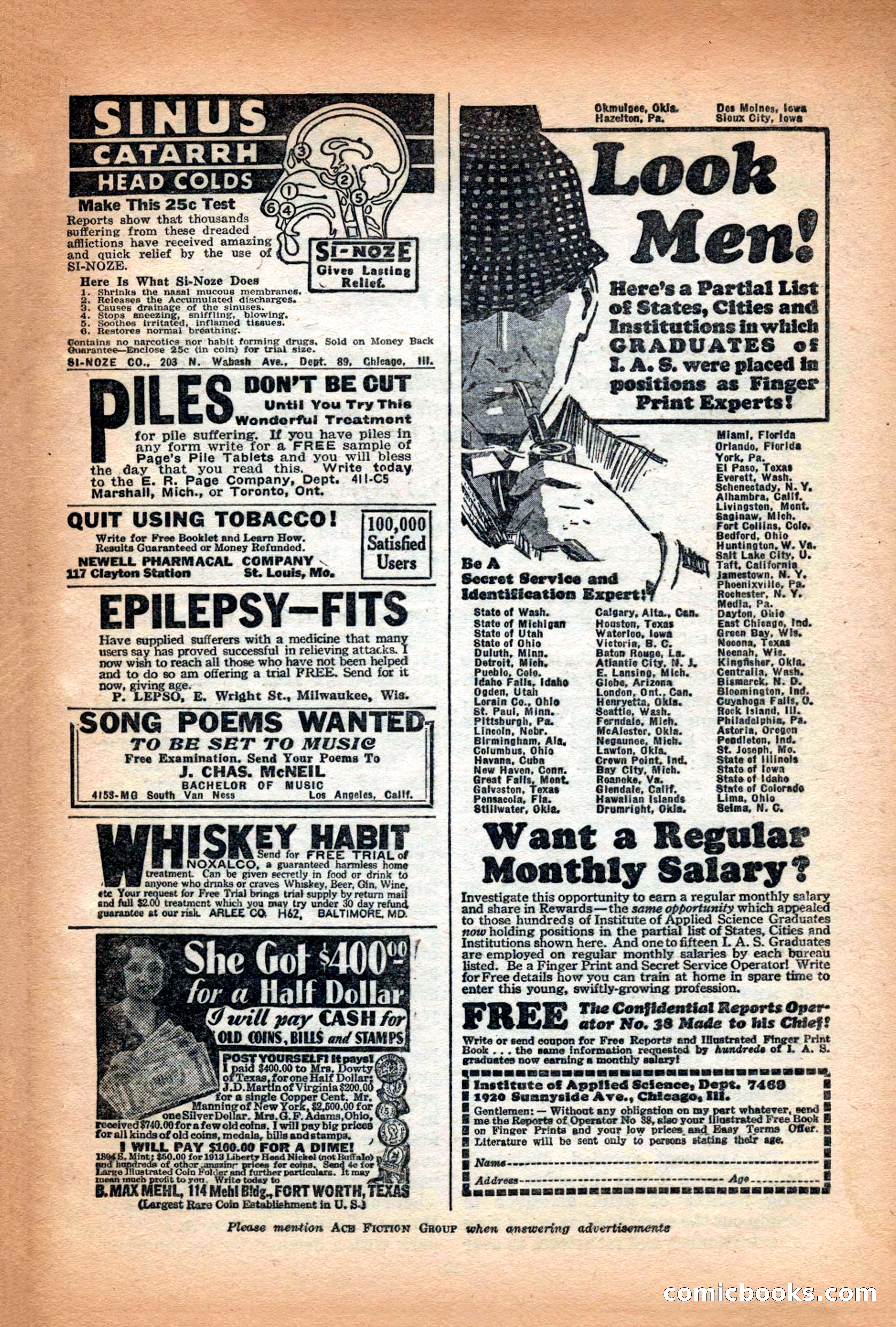 10-Story Detective Magazine Cover — page 11 of 116
