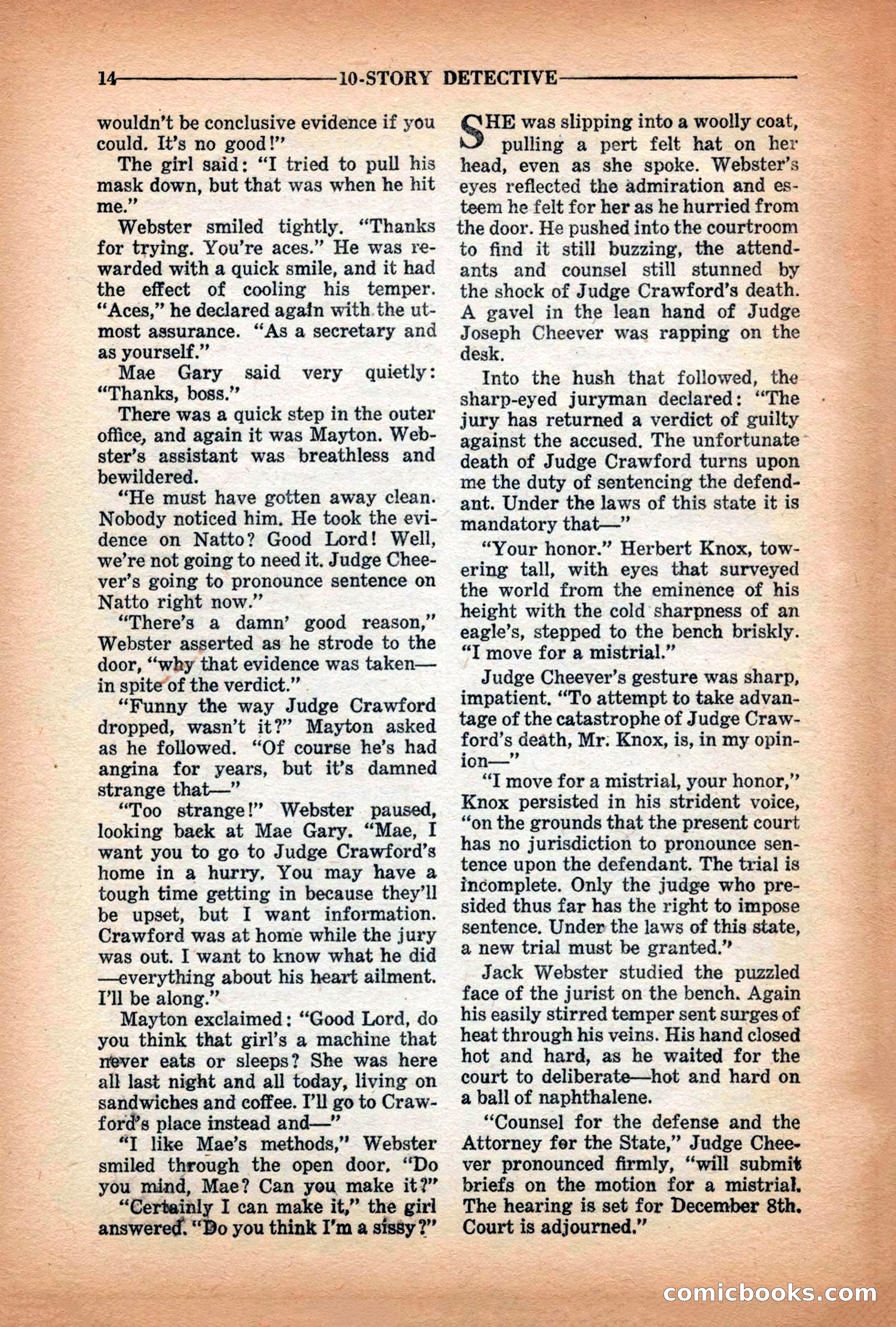 10-Story Detective Magazine Cover — page 16 of 116