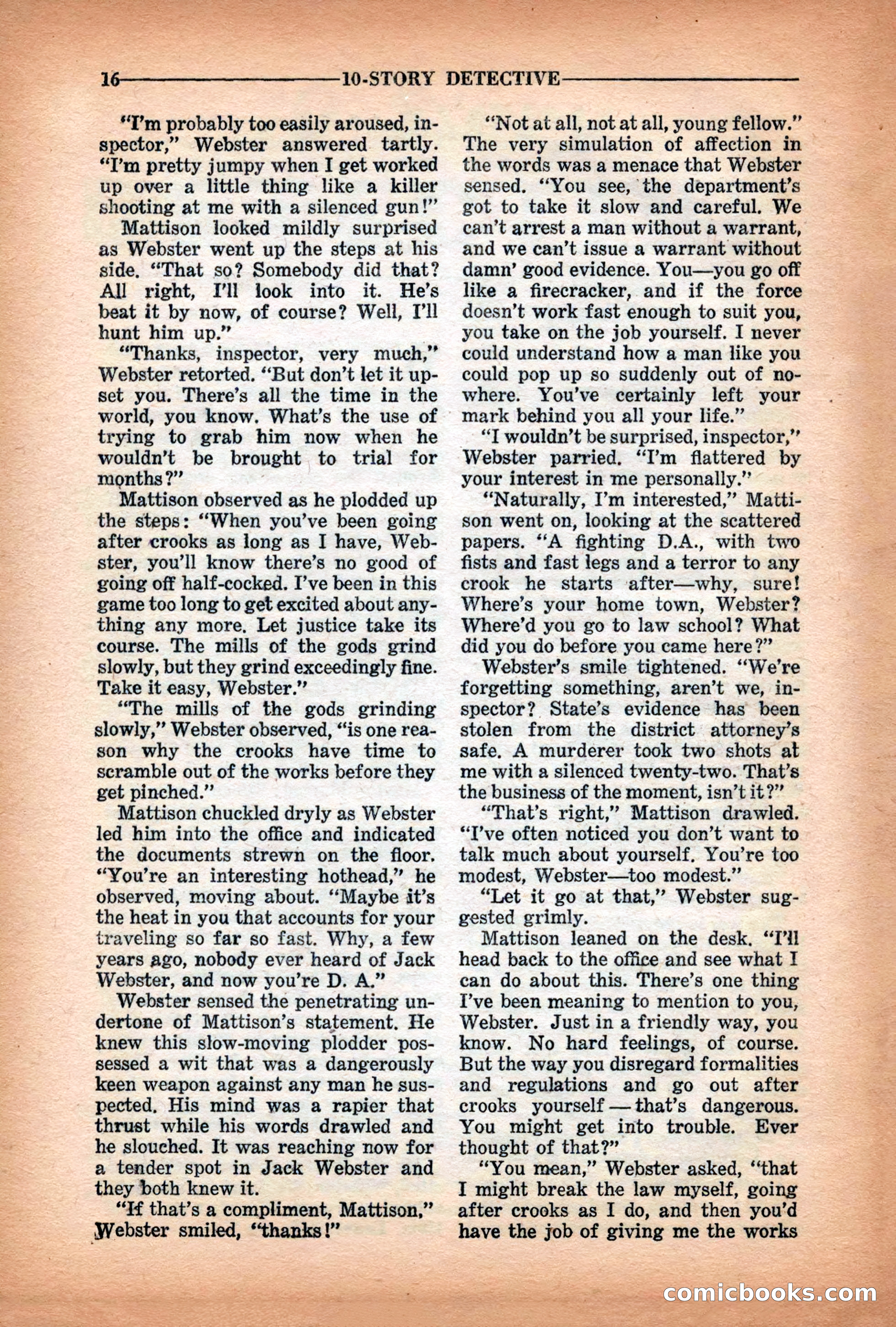 10-Story Detective Magazine Cover — page 18 of 116