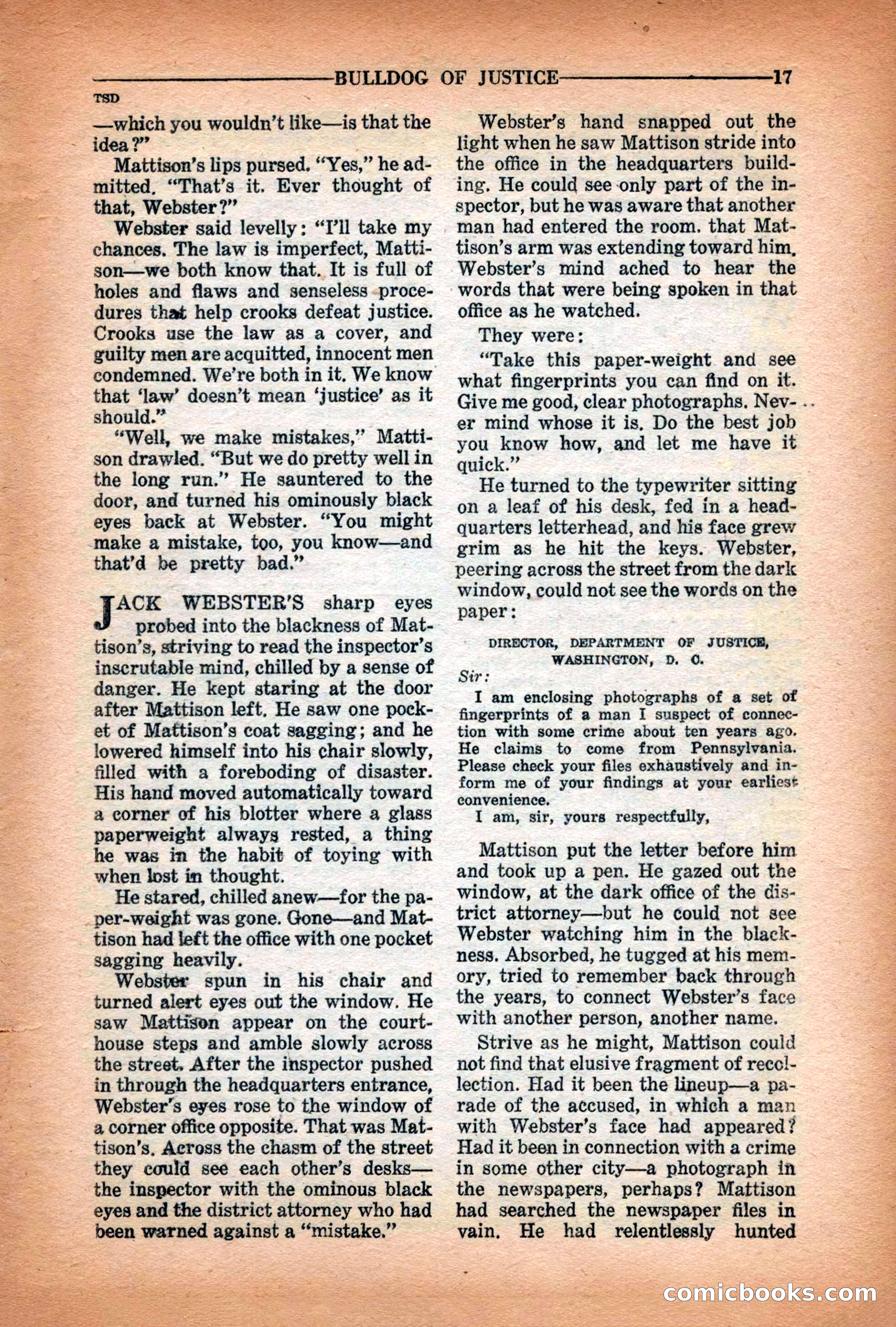 10-Story Detective Magazine Cover — page 19 of 116