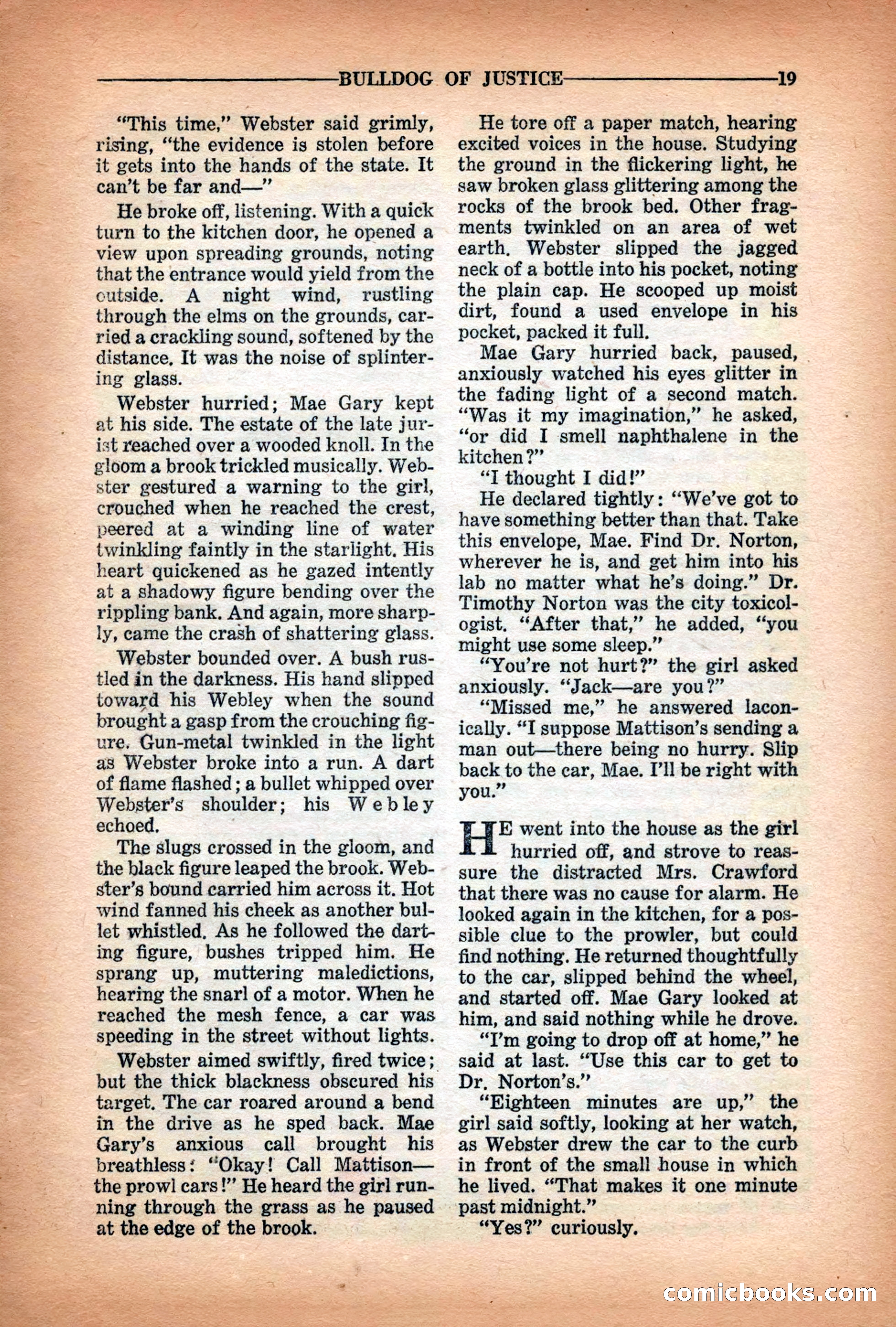 10-Story Detective Magazine Cover — page 21 of 116
