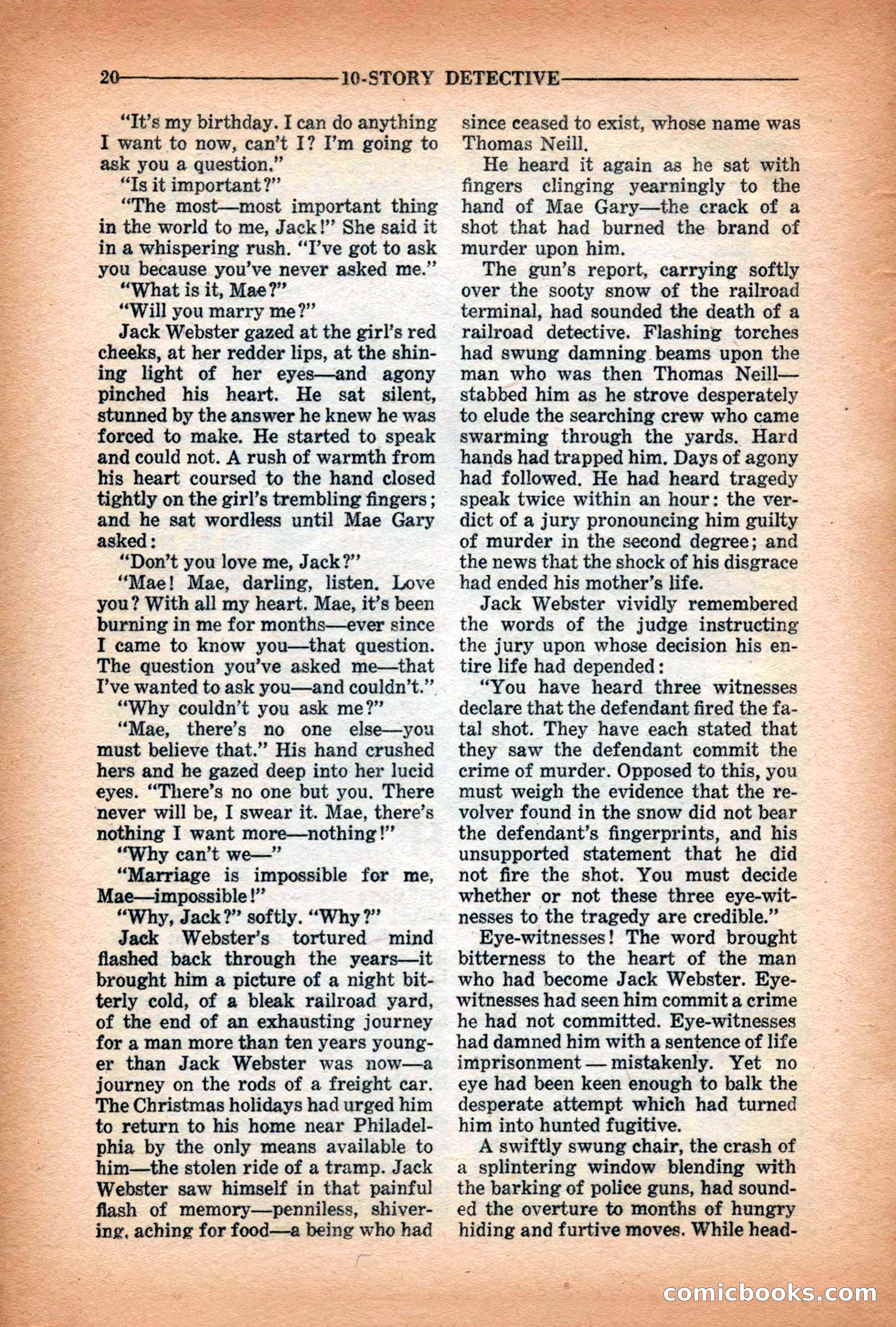 10-Story Detective Magazine Cover — page 22 of 116