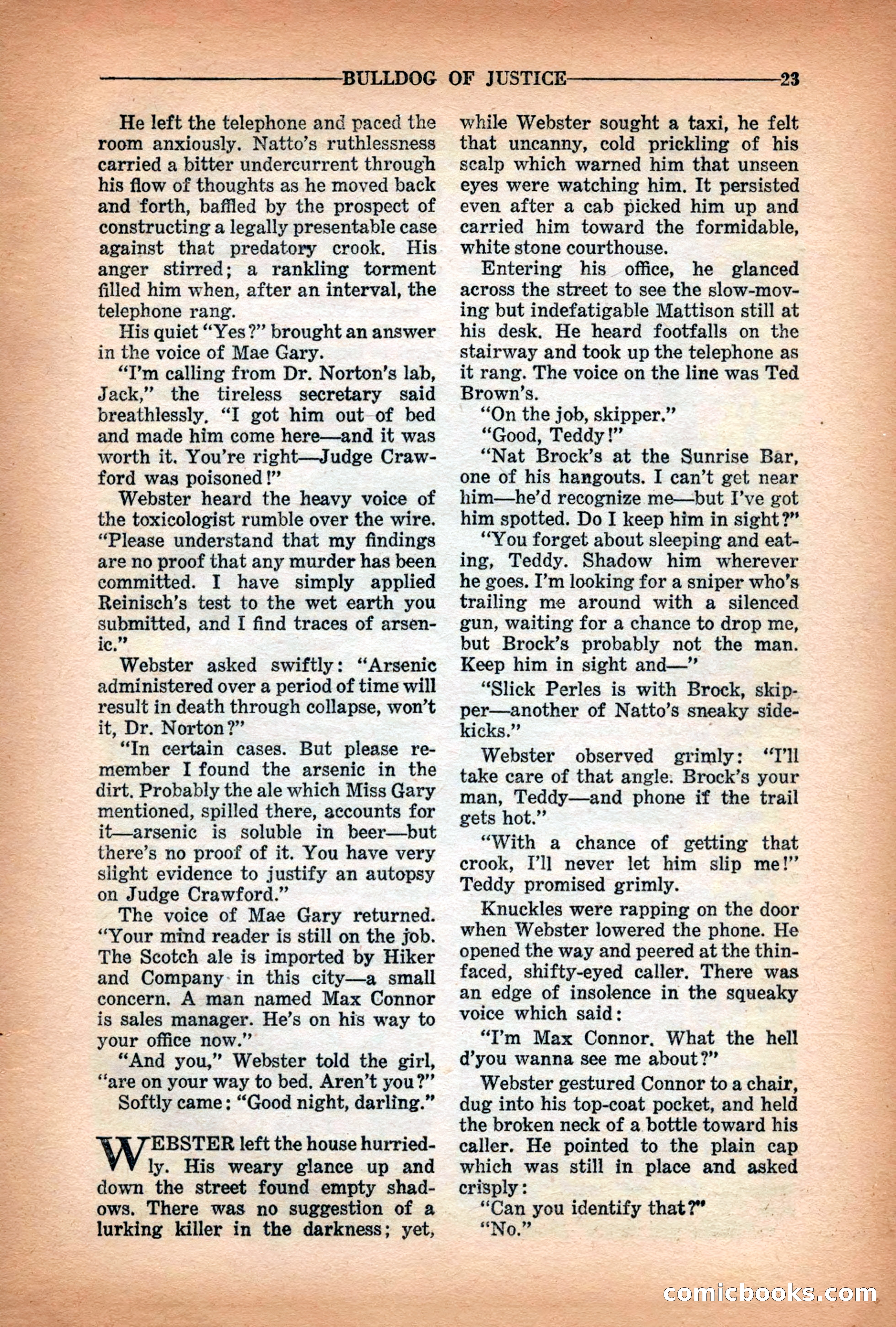 10-Story Detective Magazine Cover — page 25 of 116