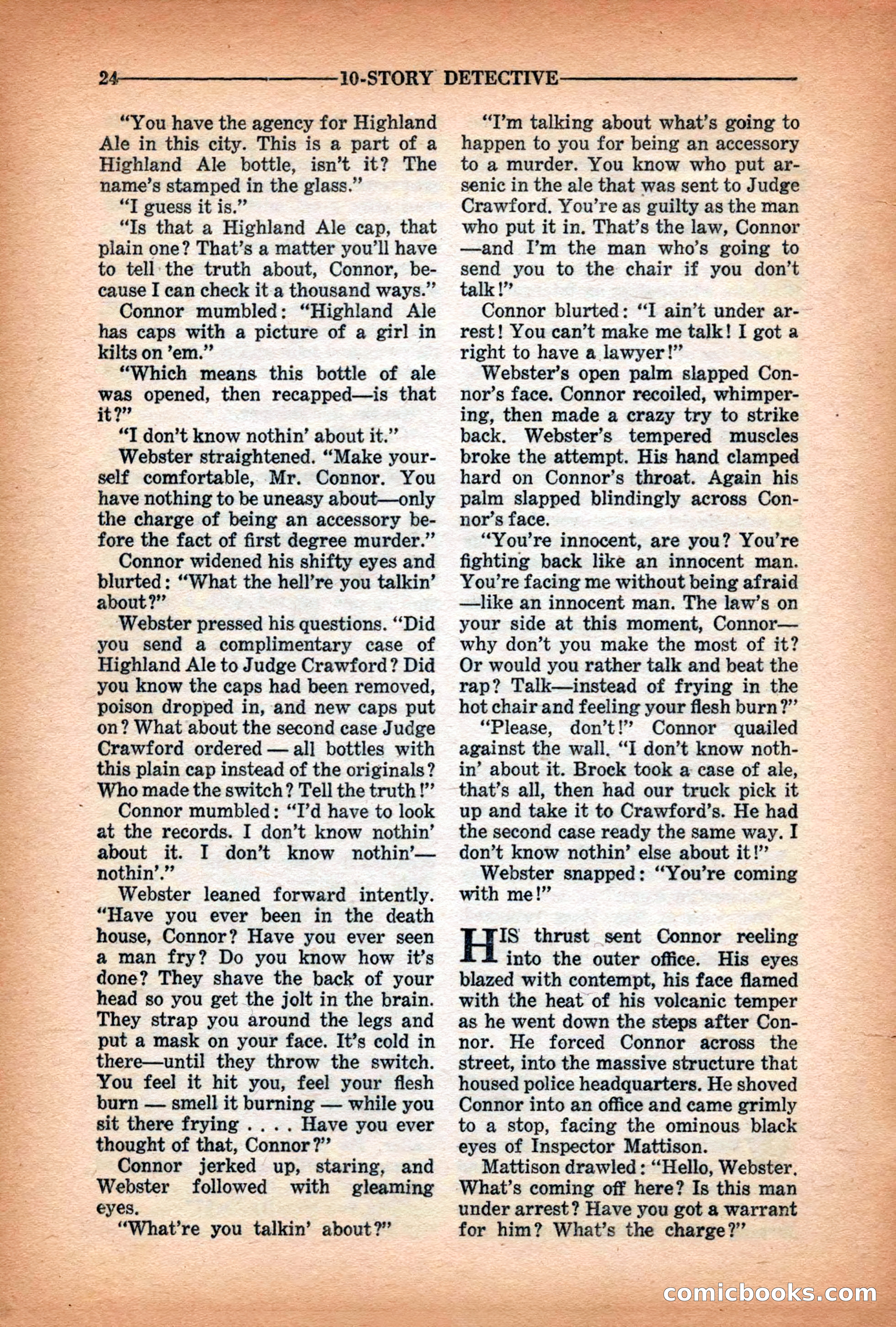 10-Story Detective Magazine Cover — page 26 of 116