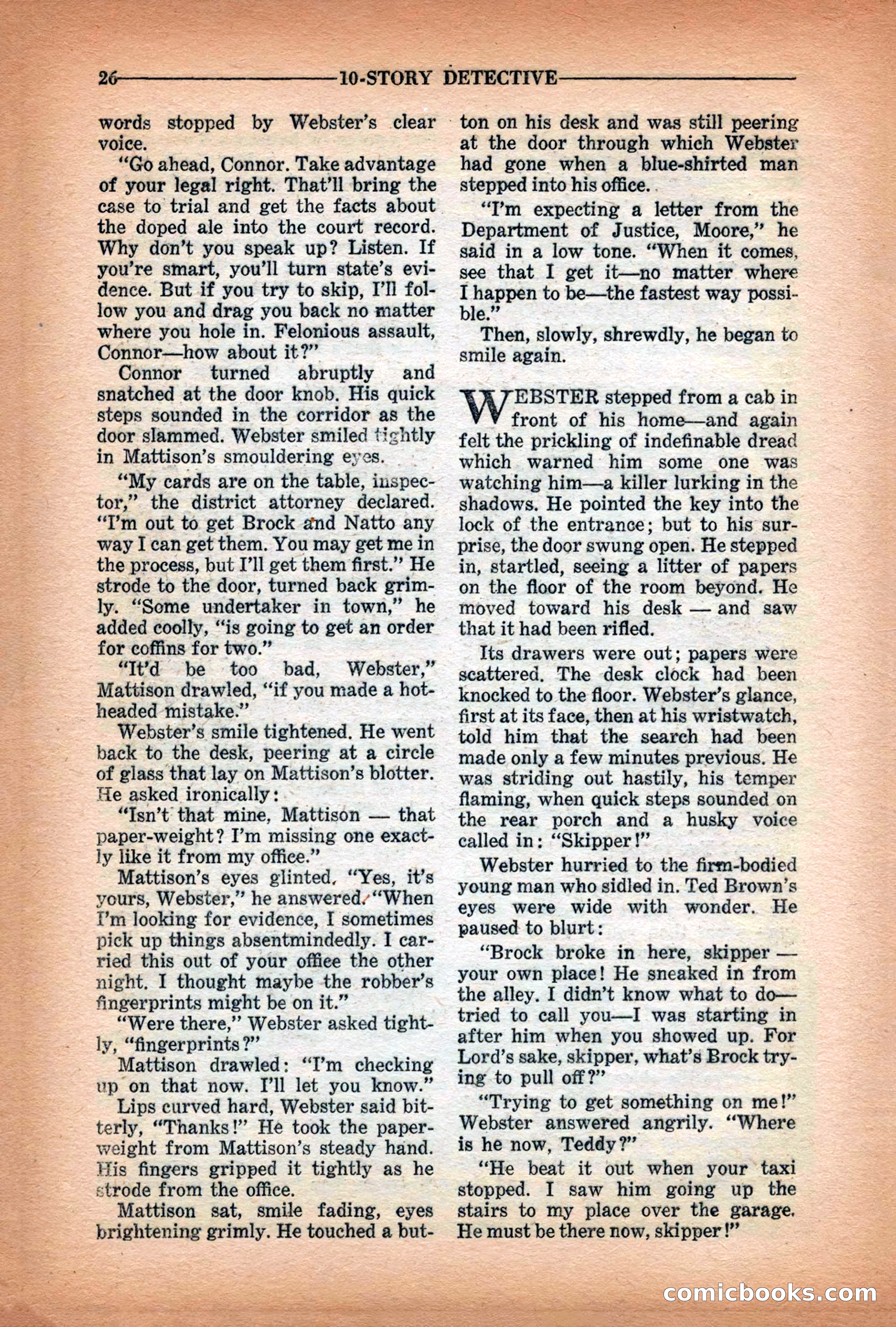 10-Story Detective Magazine Cover — page 28 of 116