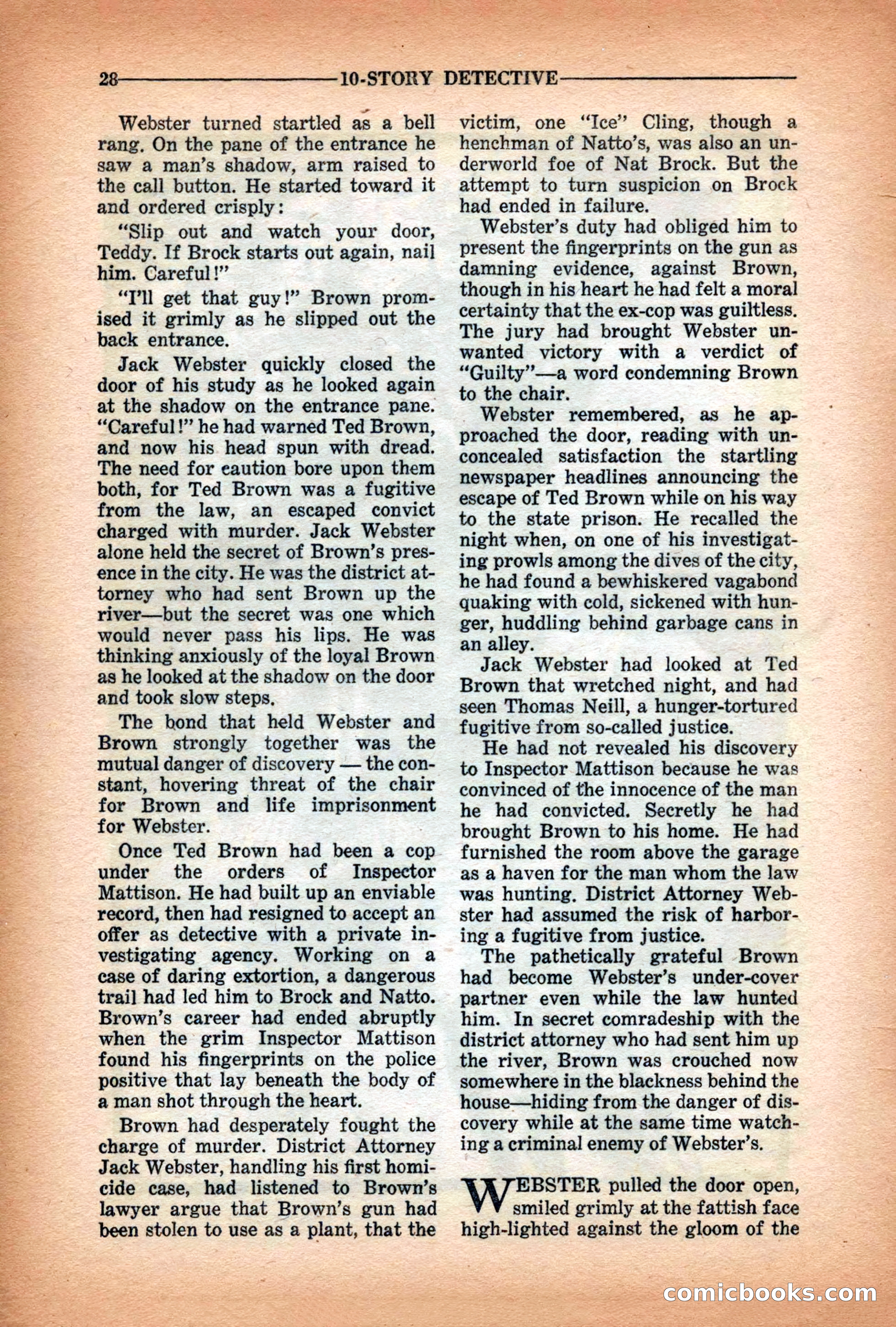 10-Story Detective Magazine Cover — page 30 of 116