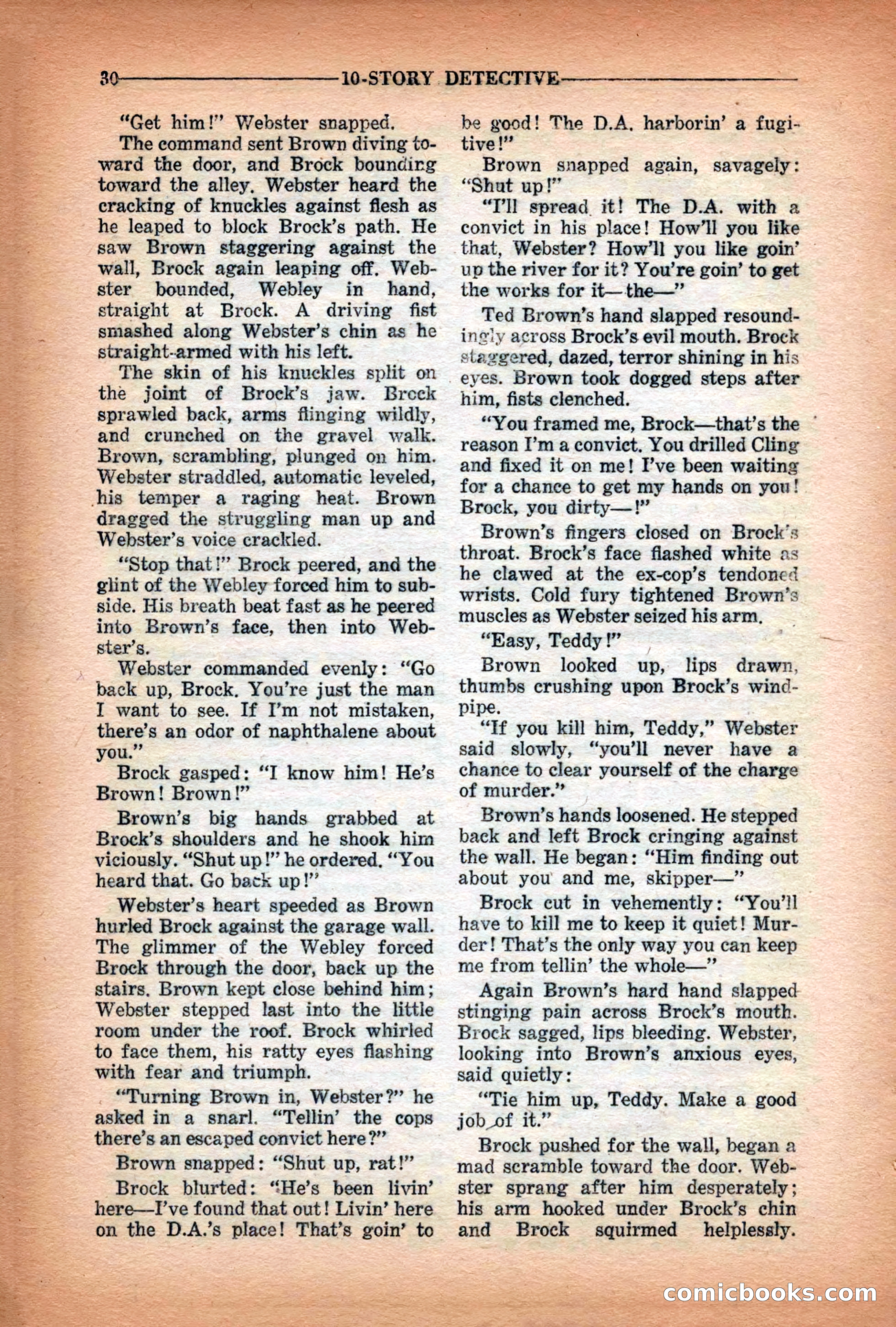 10-Story Detective Magazine Cover — page 32 of 116