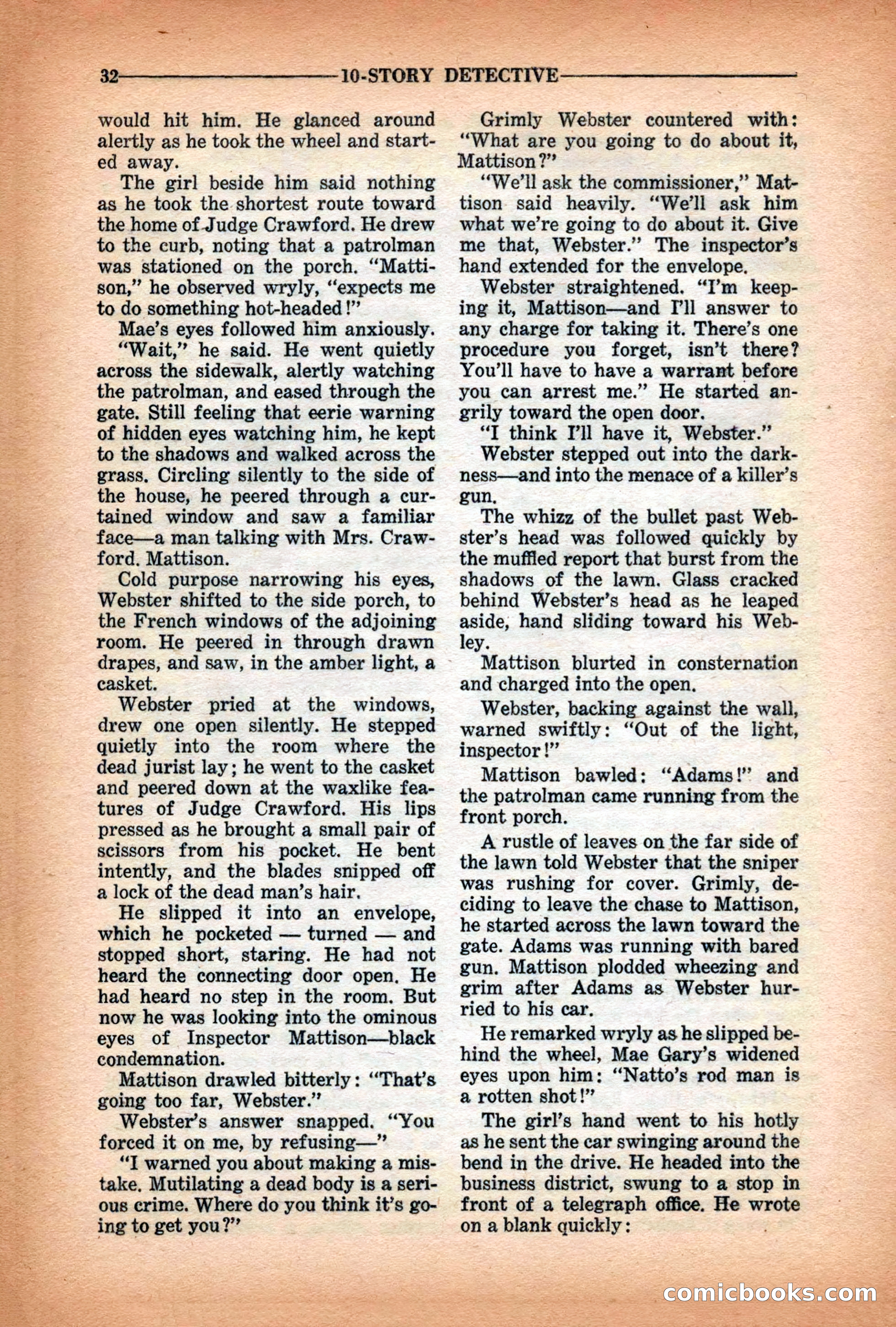 10-Story Detective Magazine Cover — page 34 of 116