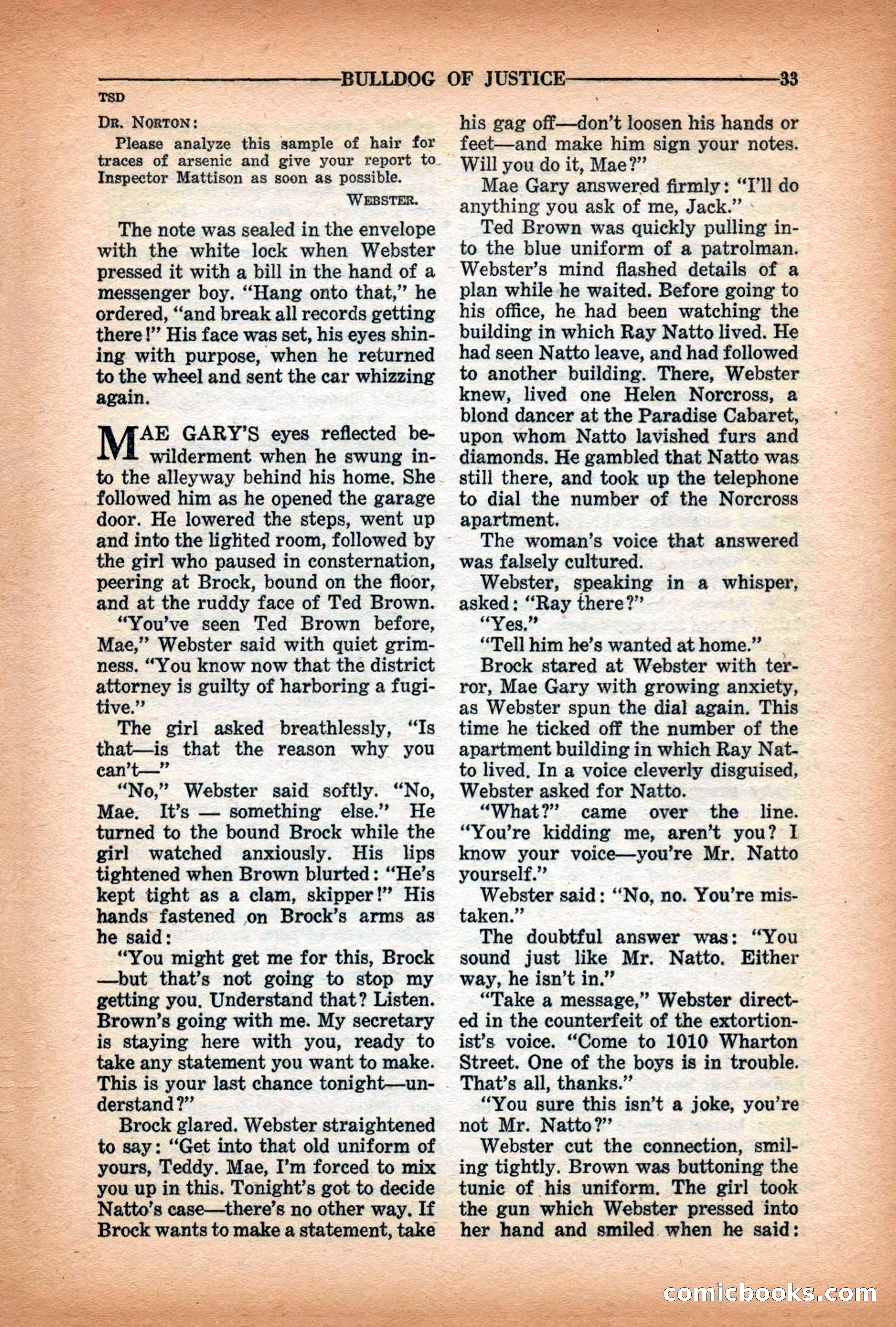 10-Story Detective Magazine Cover — page 35 of 116