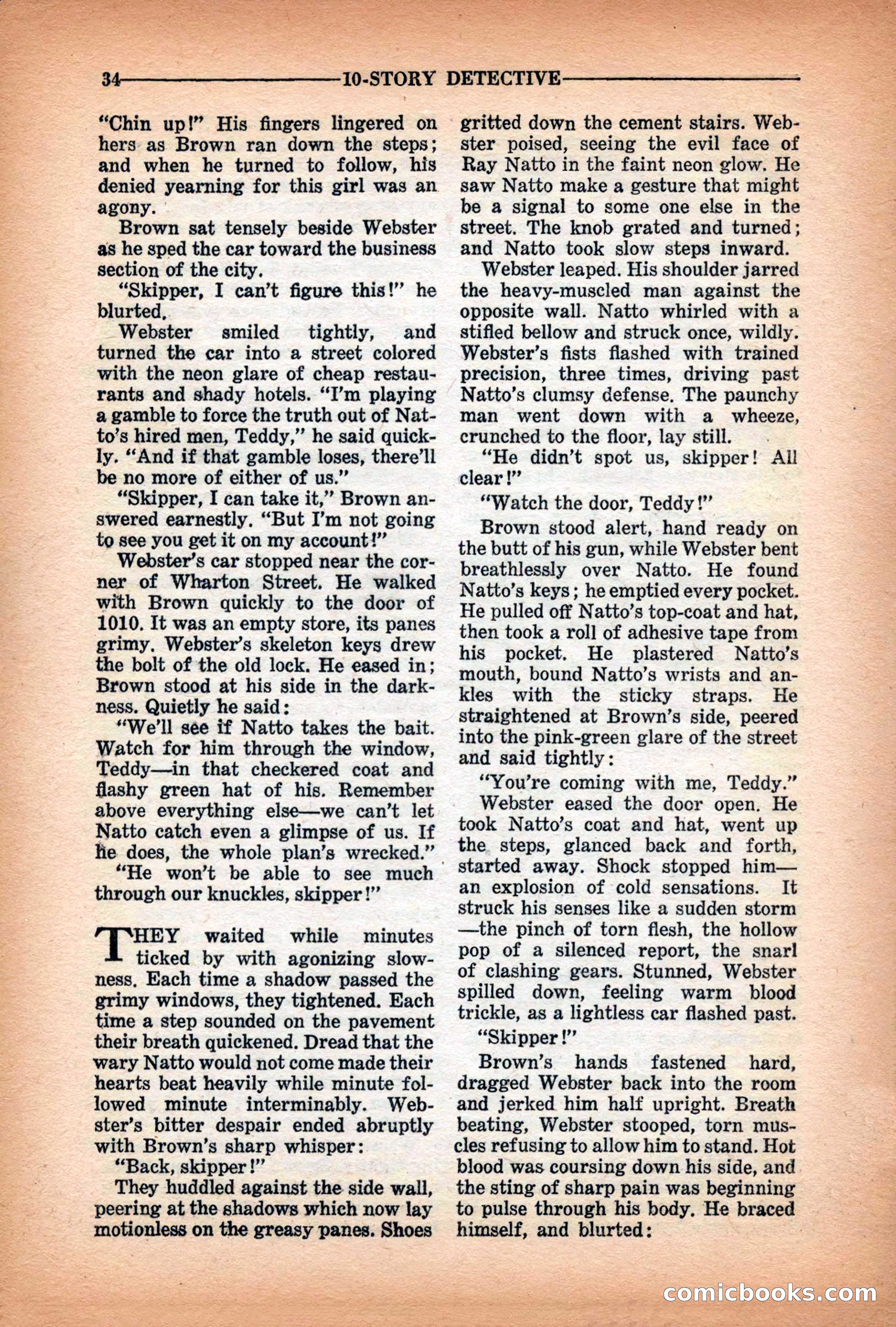 10-Story Detective Magazine Cover — page 36 of 116