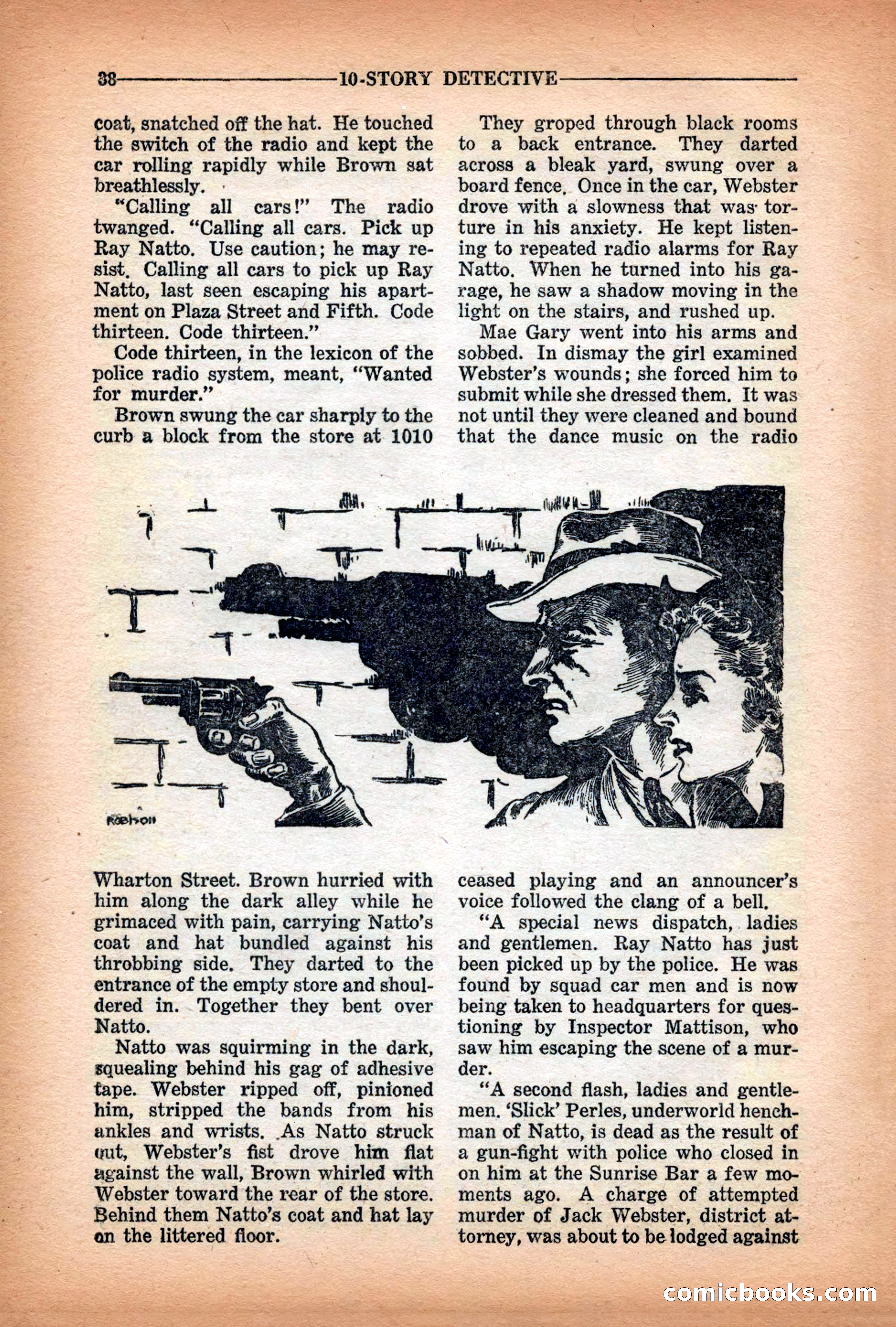10-Story Detective Magazine Cover — page 40 of 116