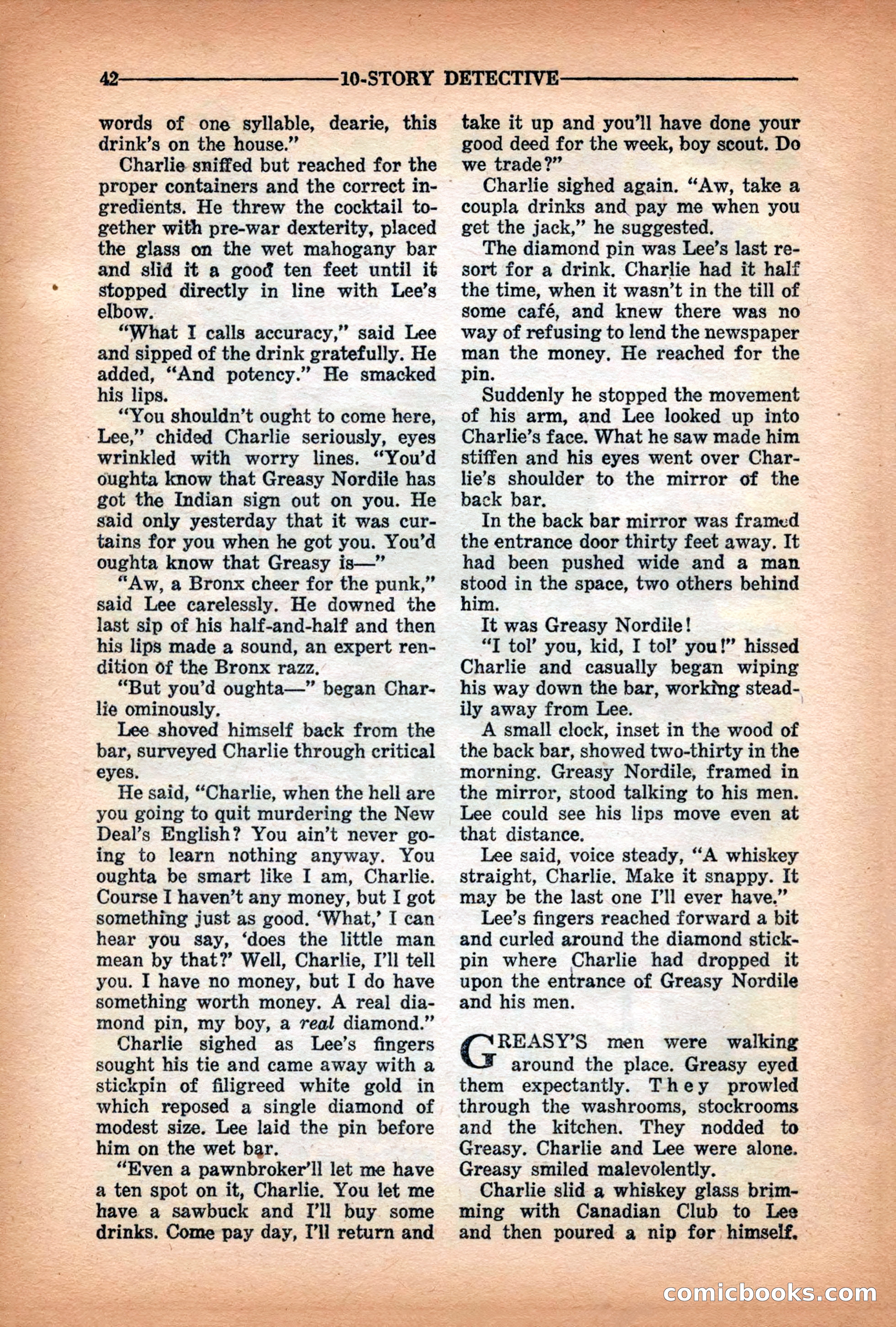 10-Story Detective Magazine Cover — page 44 of 116