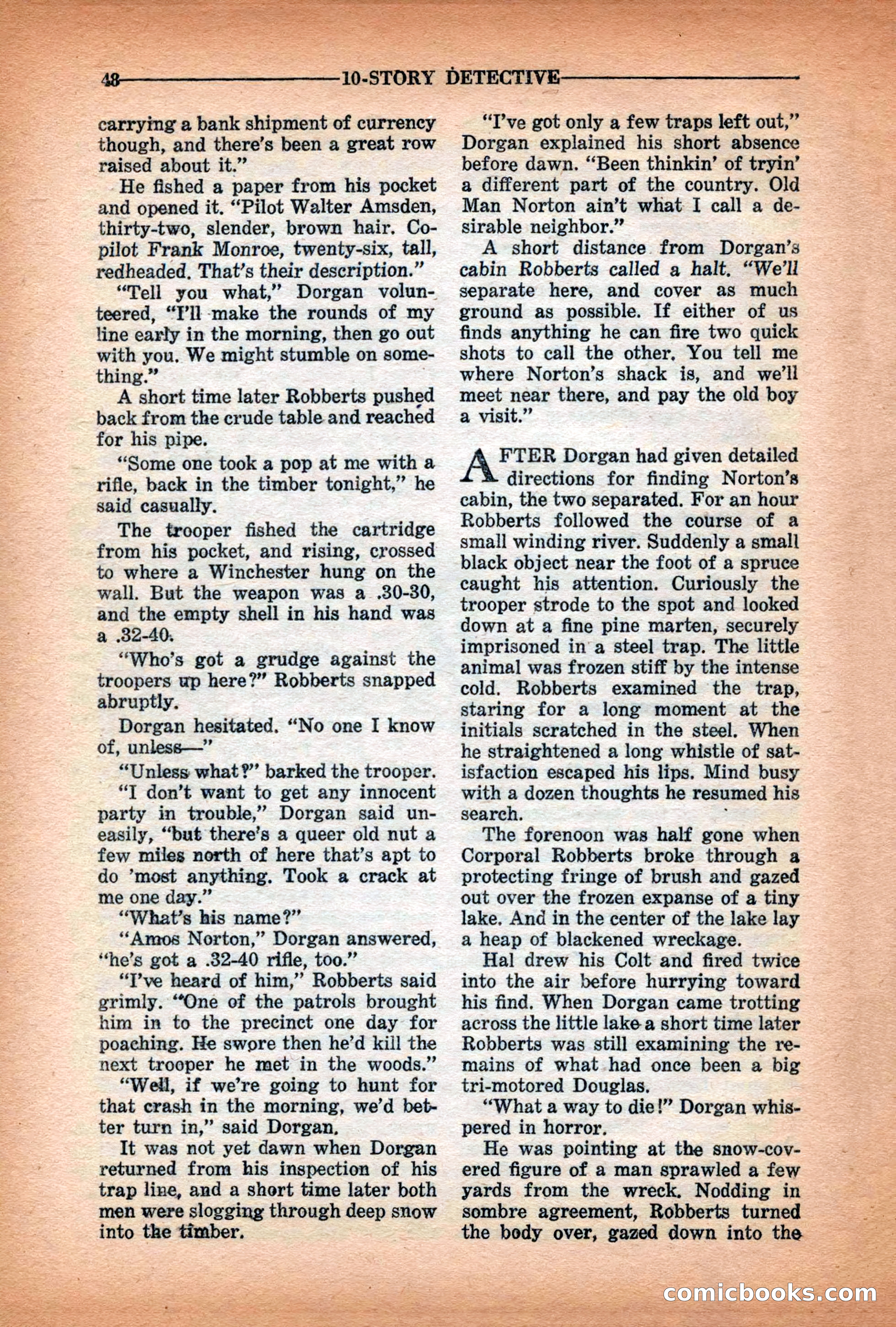 10-Story Detective Magazine Cover — page 50 of 116