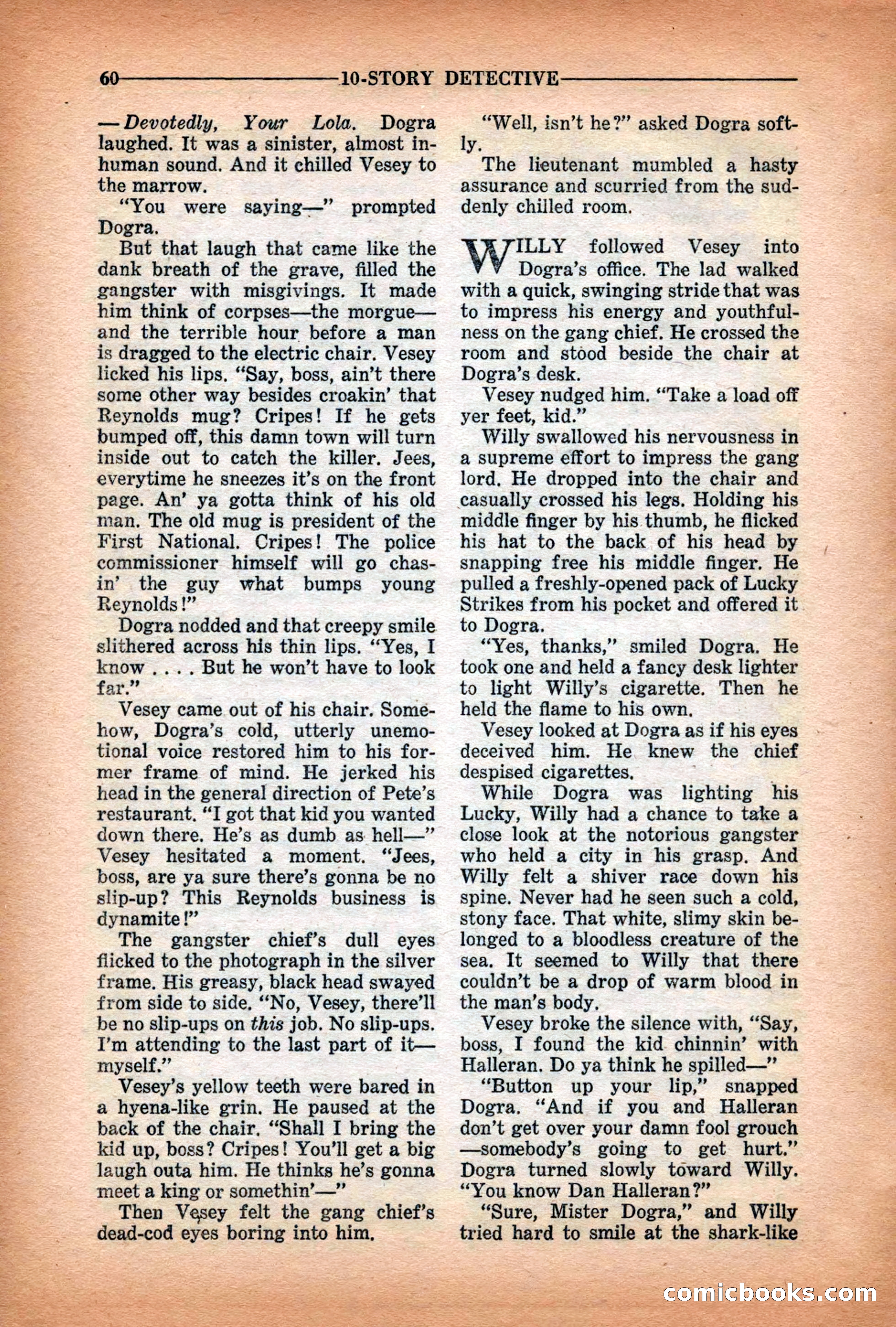 10-Story Detective Magazine Cover — page 62 of 116