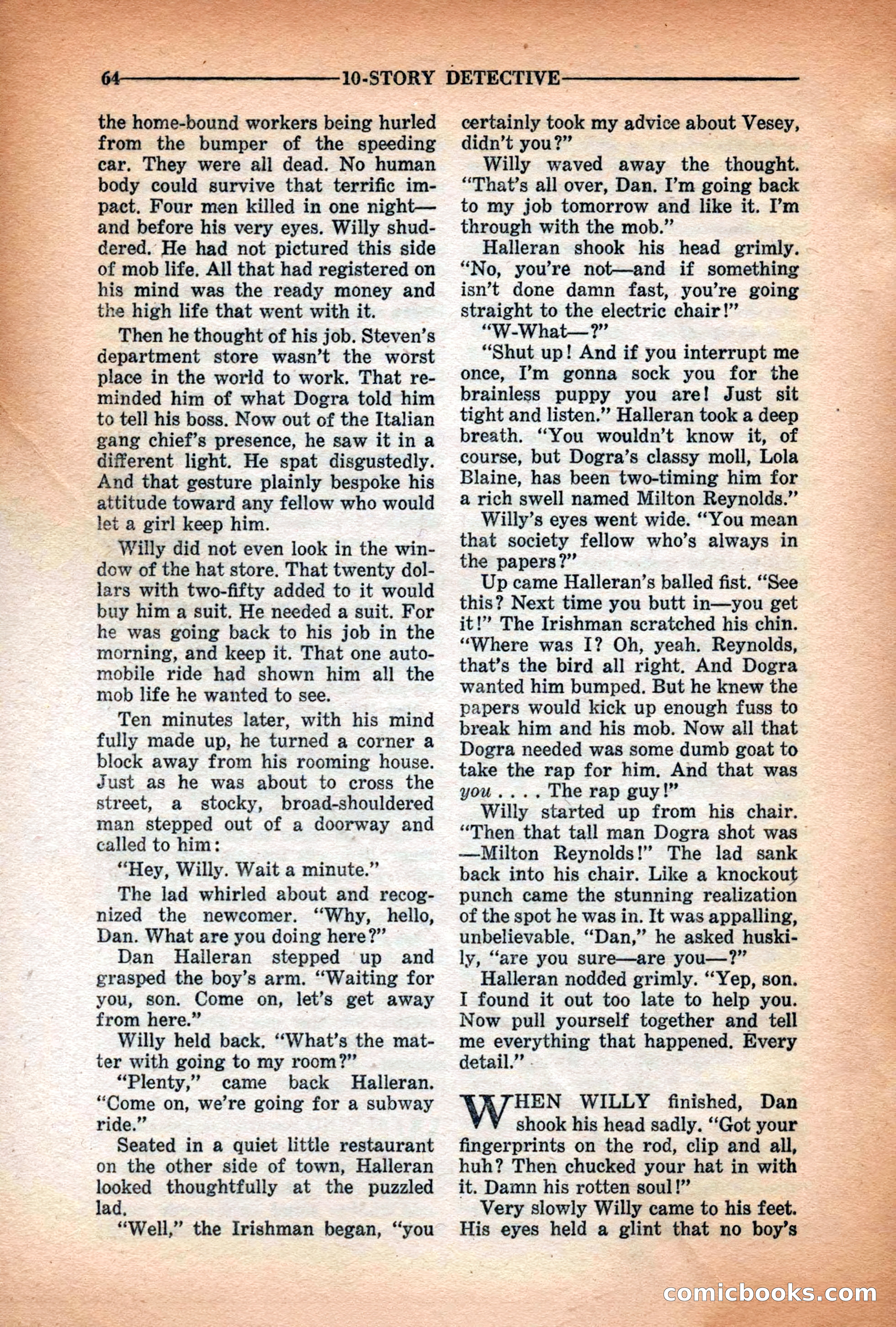 10-Story Detective Magazine Cover — page 66 of 116