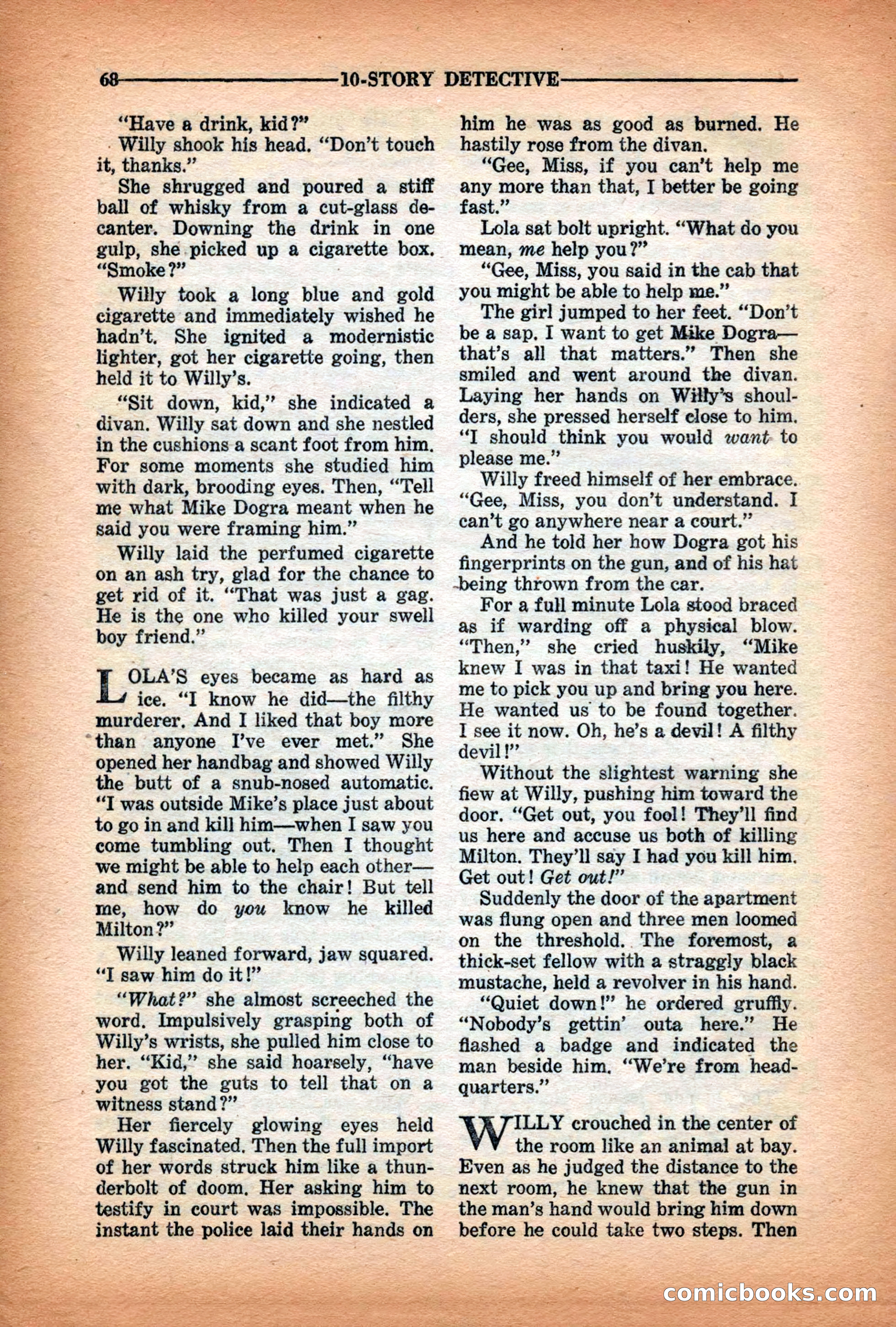 10-Story Detective Magazine Cover — page 70 of 116