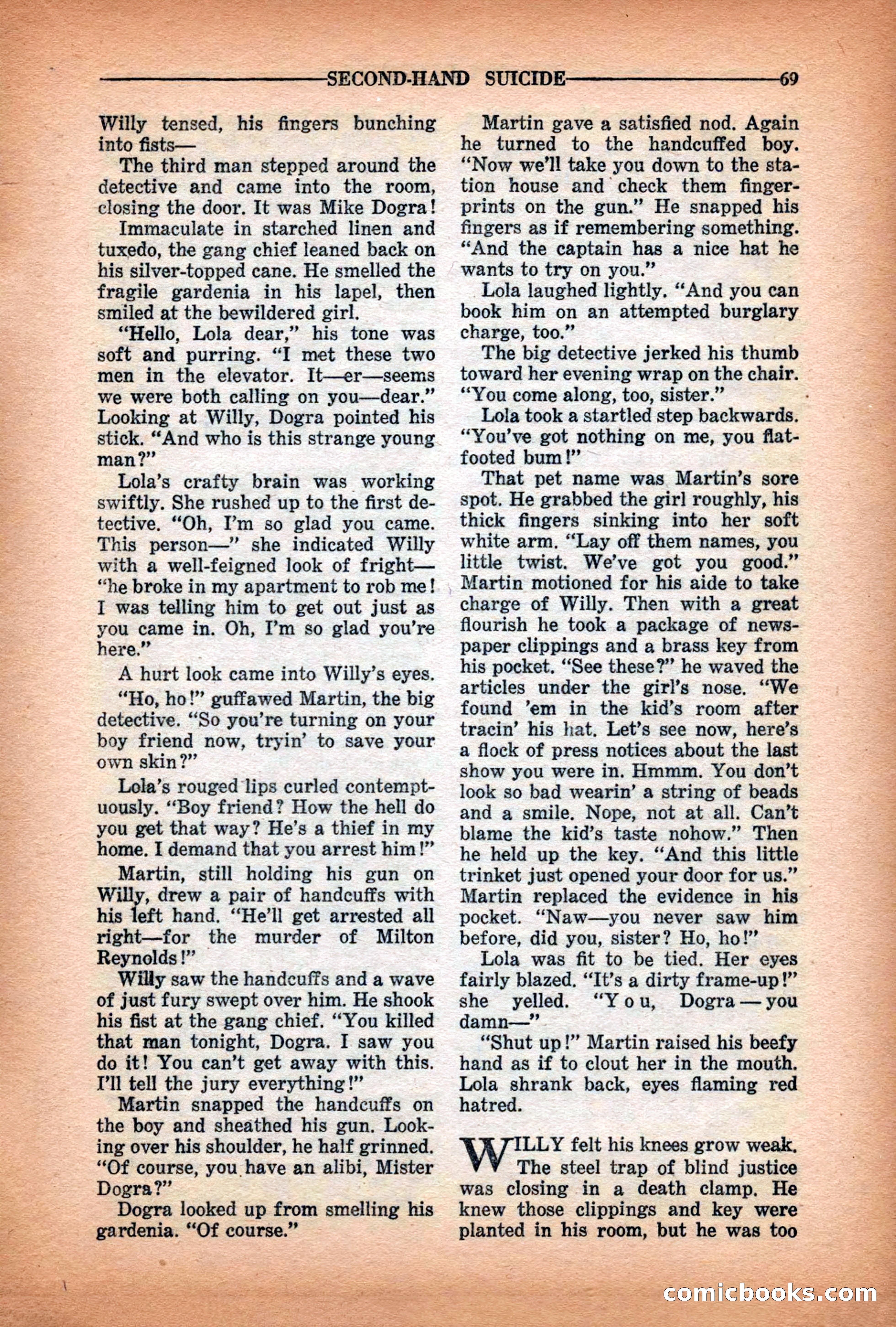 10-Story Detective Magazine Cover — page 71 of 116