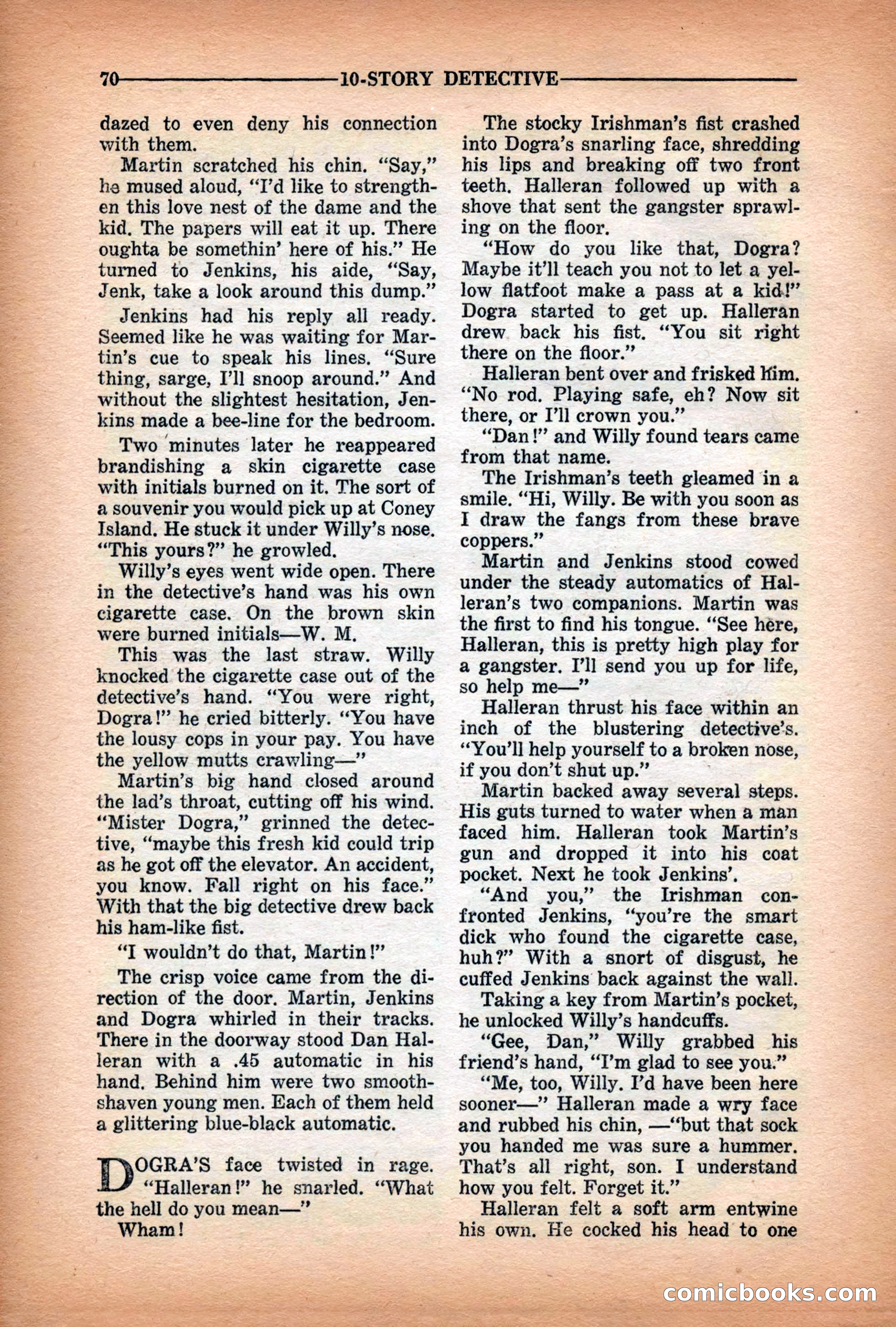 10-Story Detective Magazine Cover — page 72 of 116