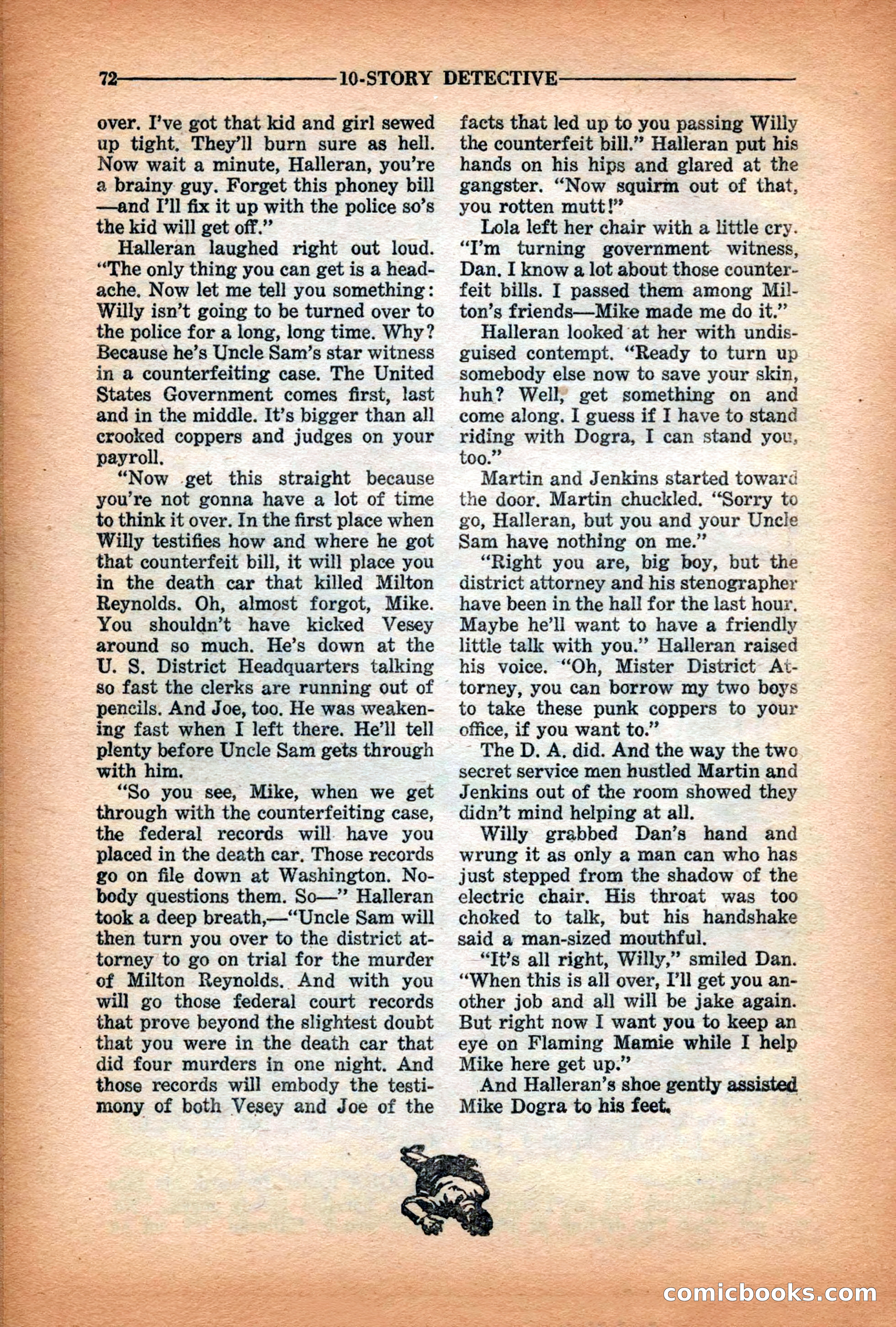 10-Story Detective Magazine Cover — page 74 of 116