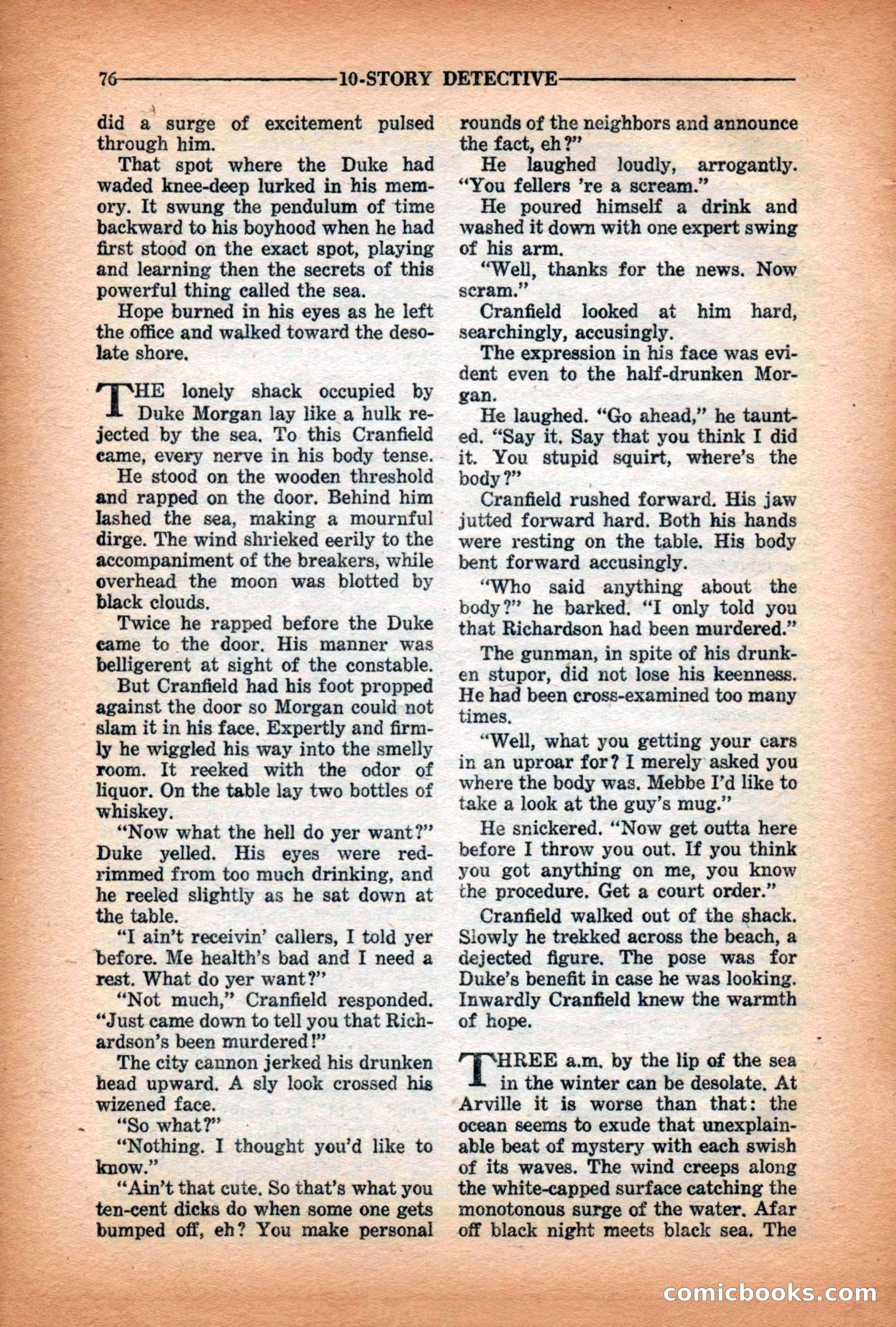 10-Story Detective Magazine Cover — page 78 of 116