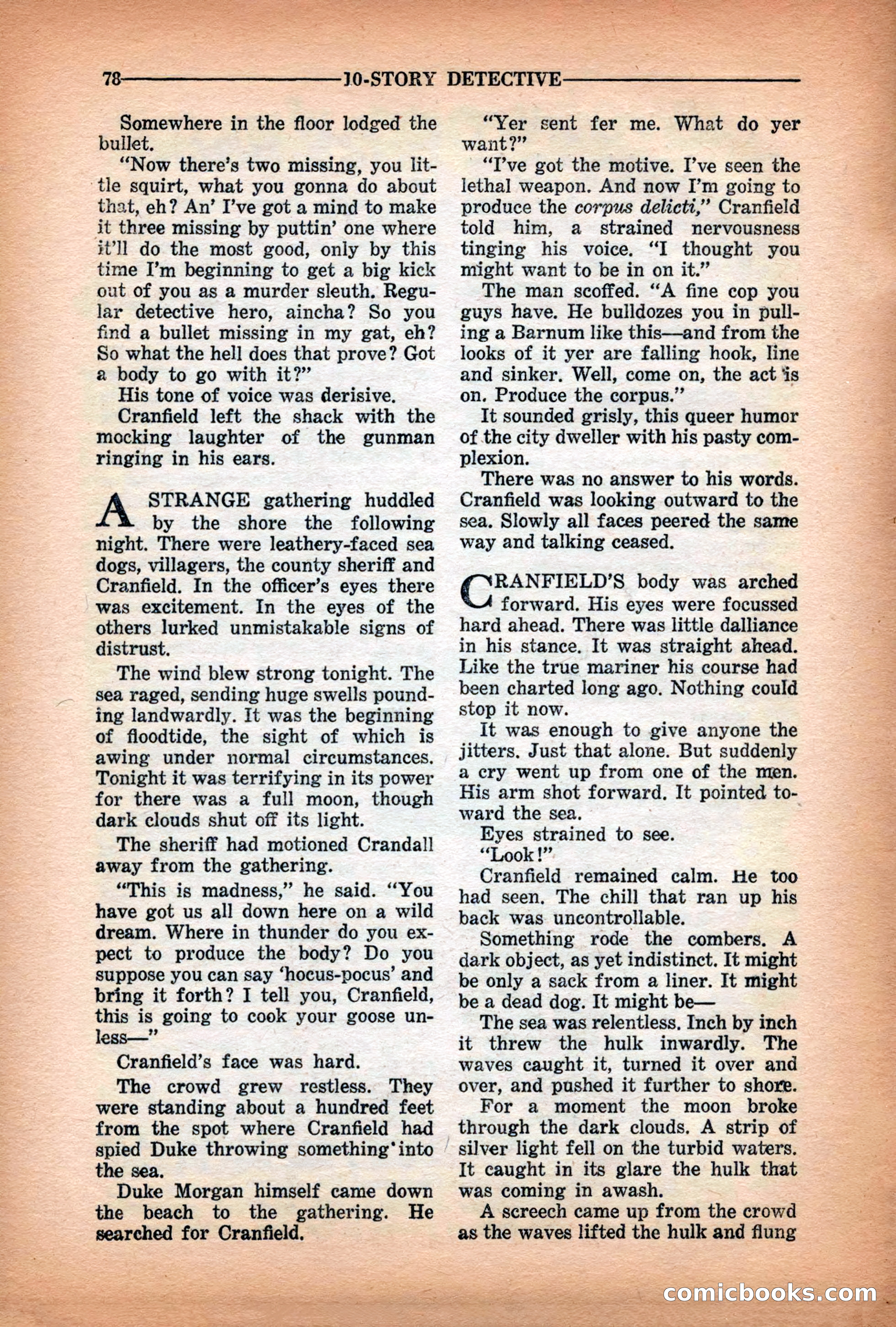 10-Story Detective Magazine Cover — page 80 of 116