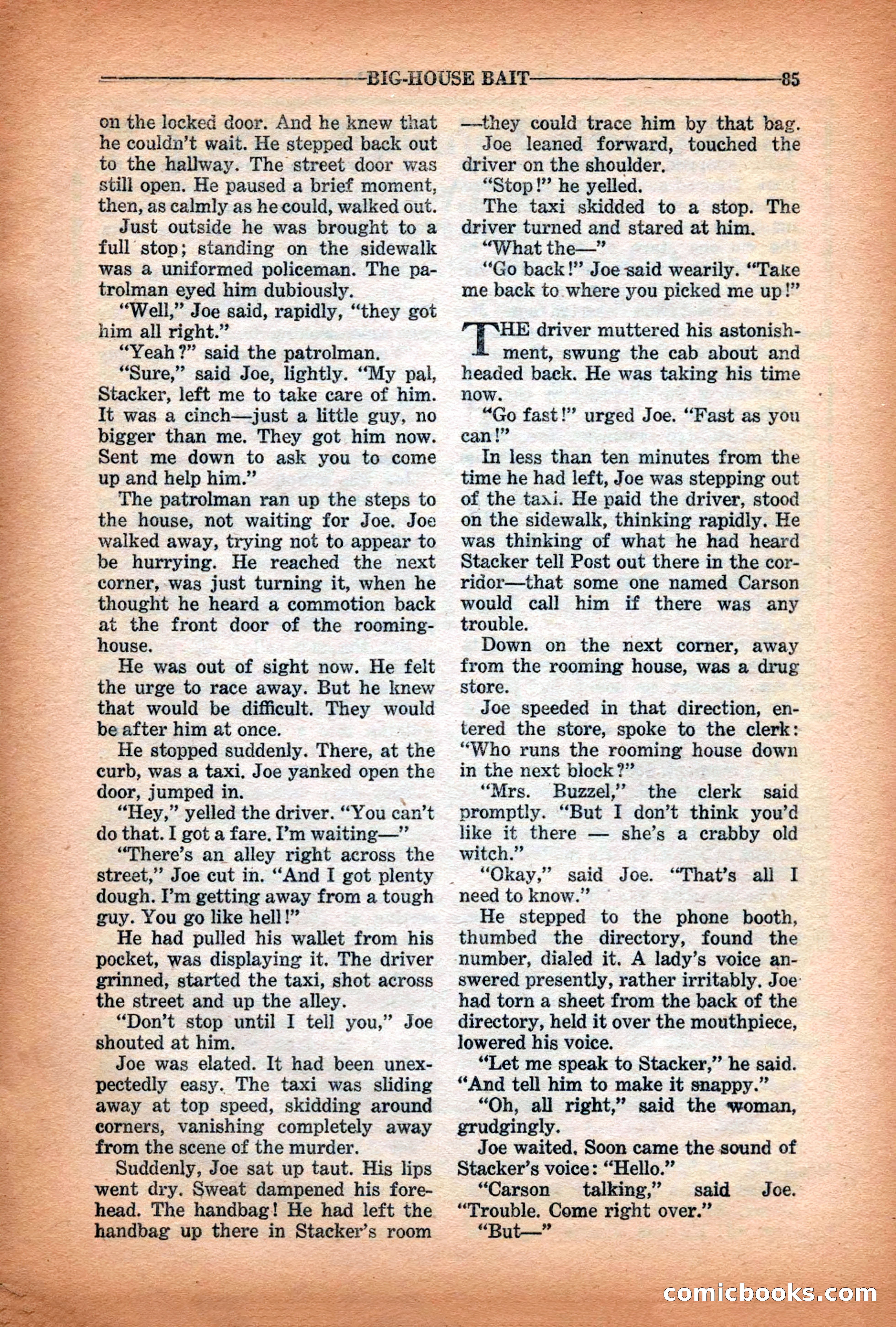 10-Story Detective Magazine Cover — page 87 of 116