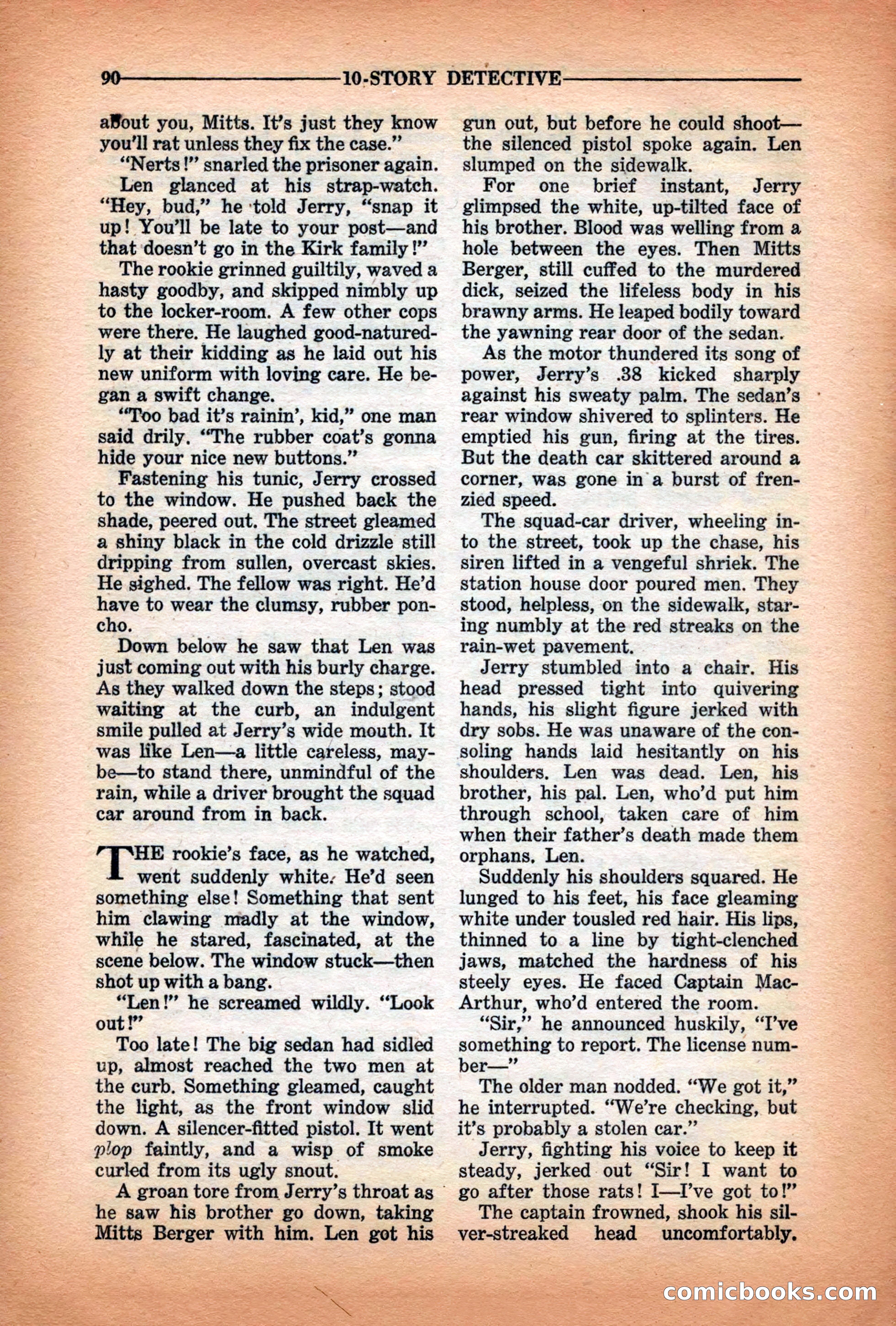 10-Story Detective Magazine Cover — page 92 of 116