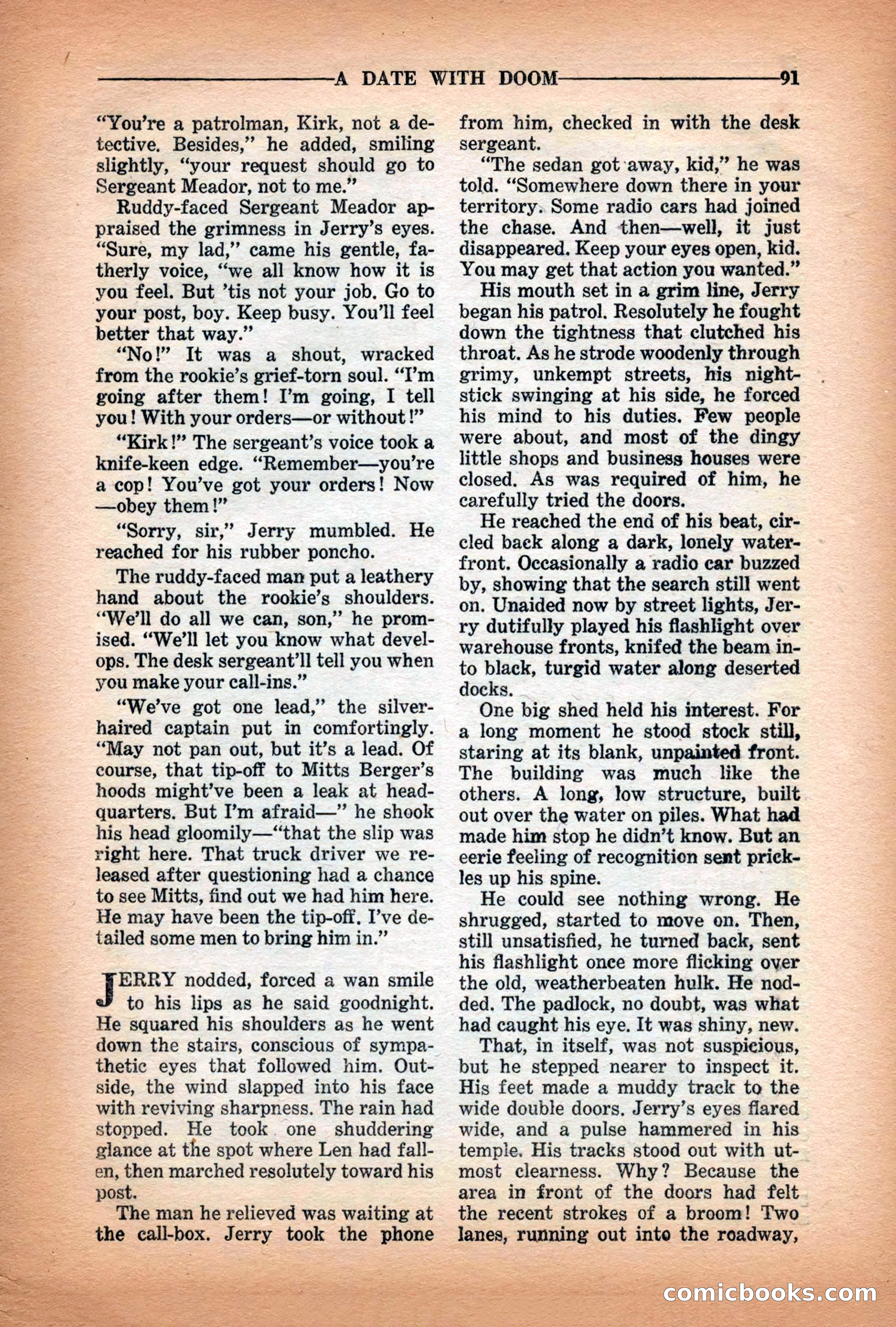 10-Story Detective Magazine Cover — page 93 of 116