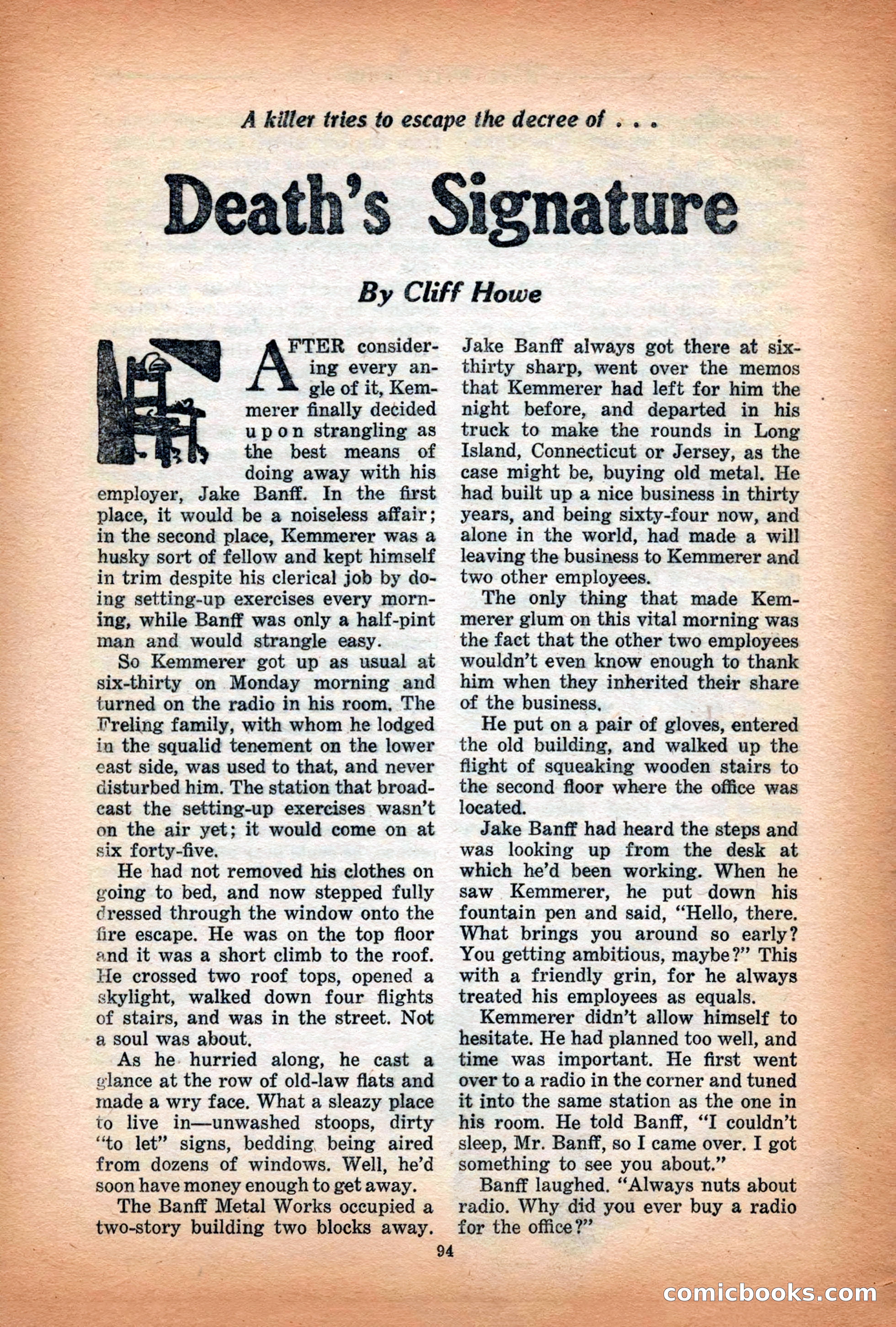 10-Story Detective Magazine Cover — page 96 of 116