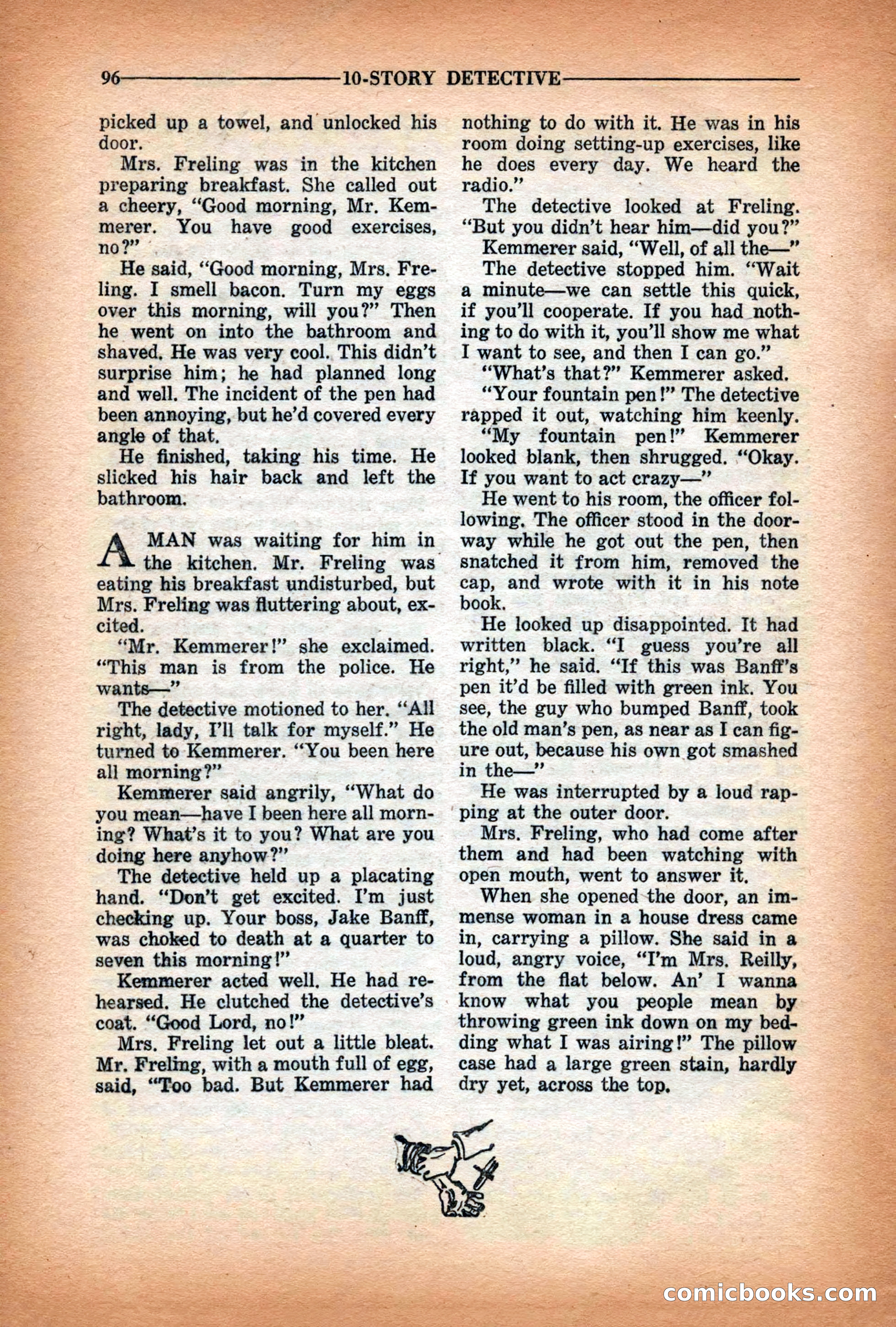 10-Story Detective Magazine Cover — page 98 of 116