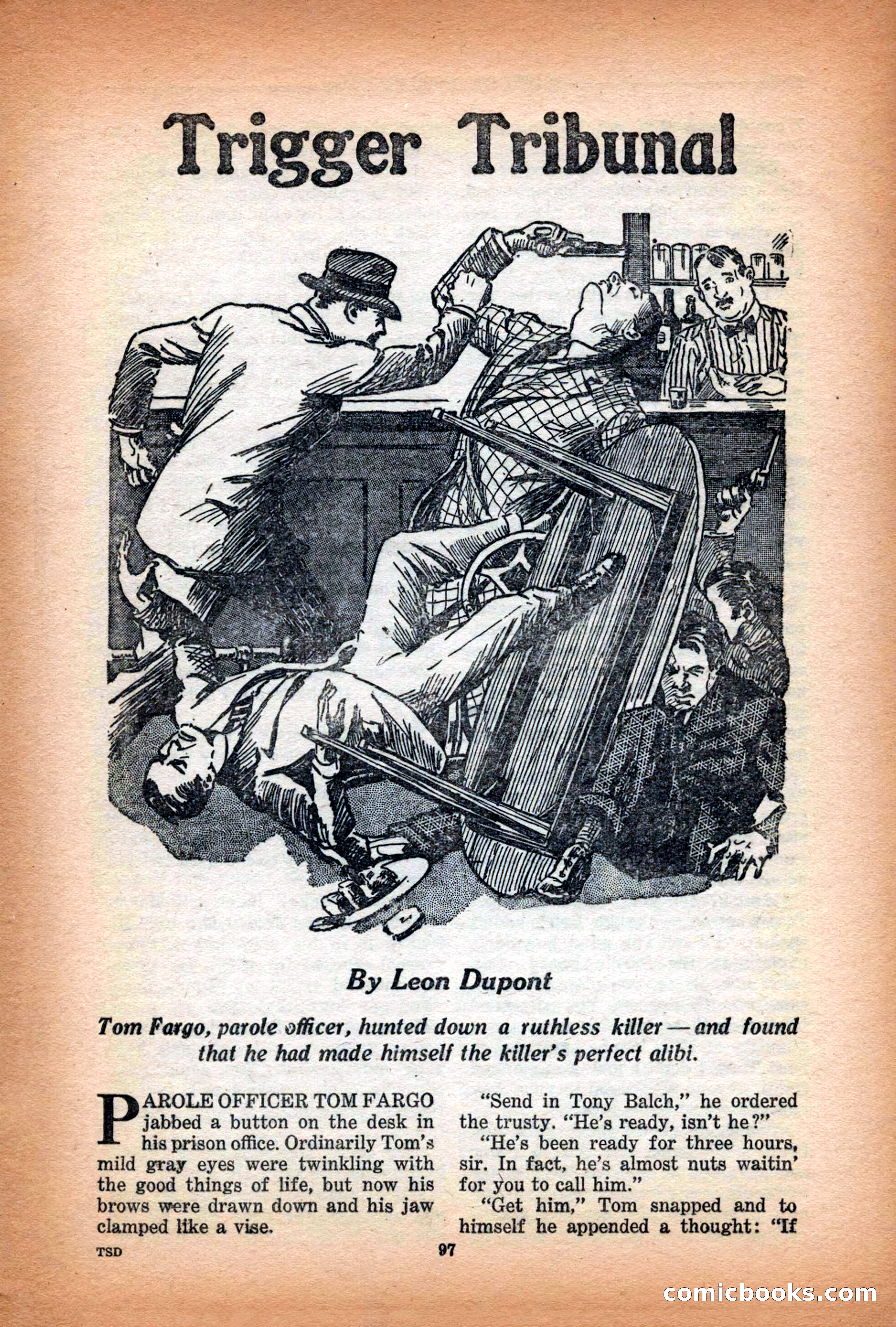 10-Story Detective Magazine Cover — page 99 of 116