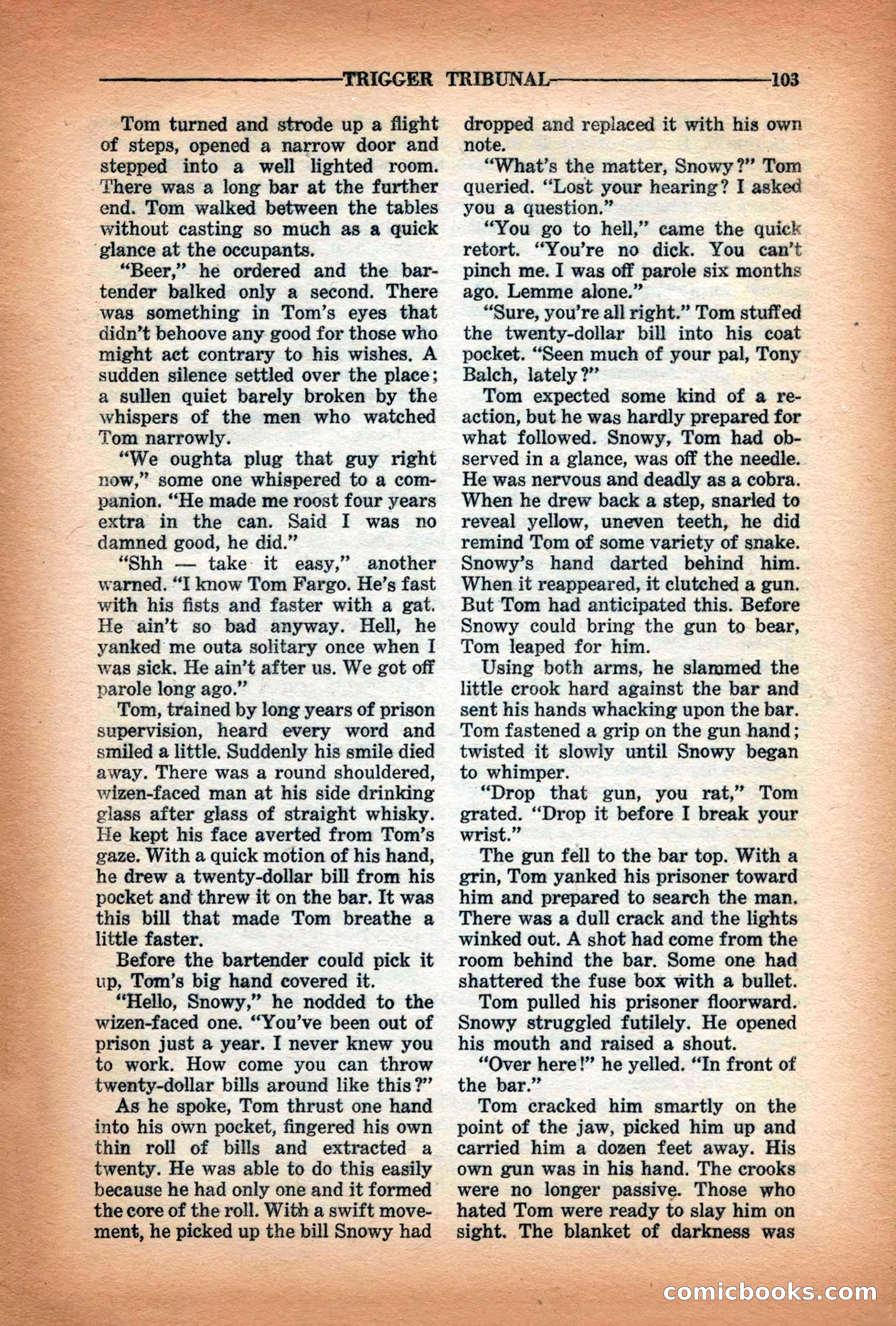10-Story Detective Magazine Cover — page 105 of 116