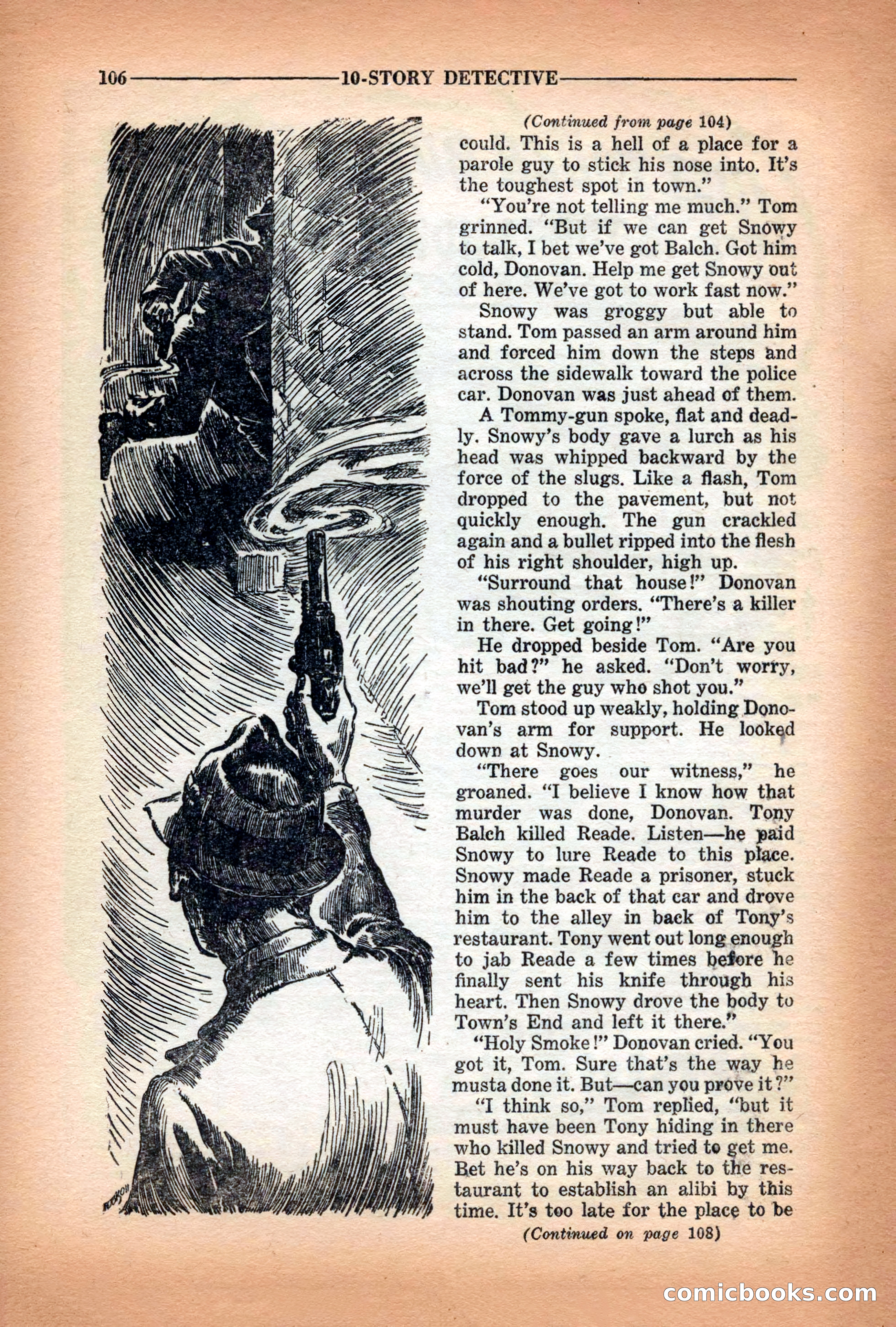 10-Story Detective Magazine Cover — page 108 of 116