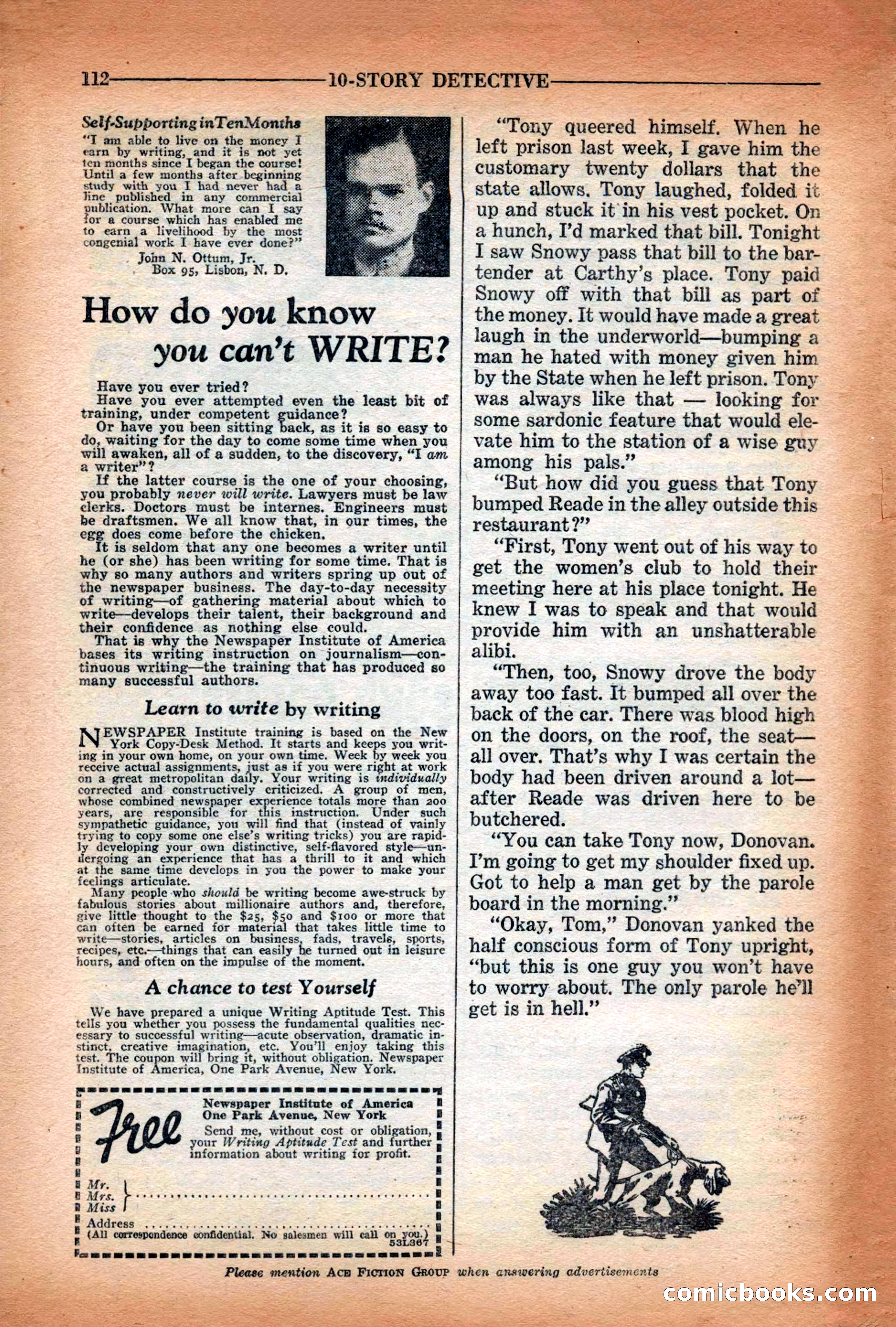10-Story Detective Magazine Cover — page 114 of 116
