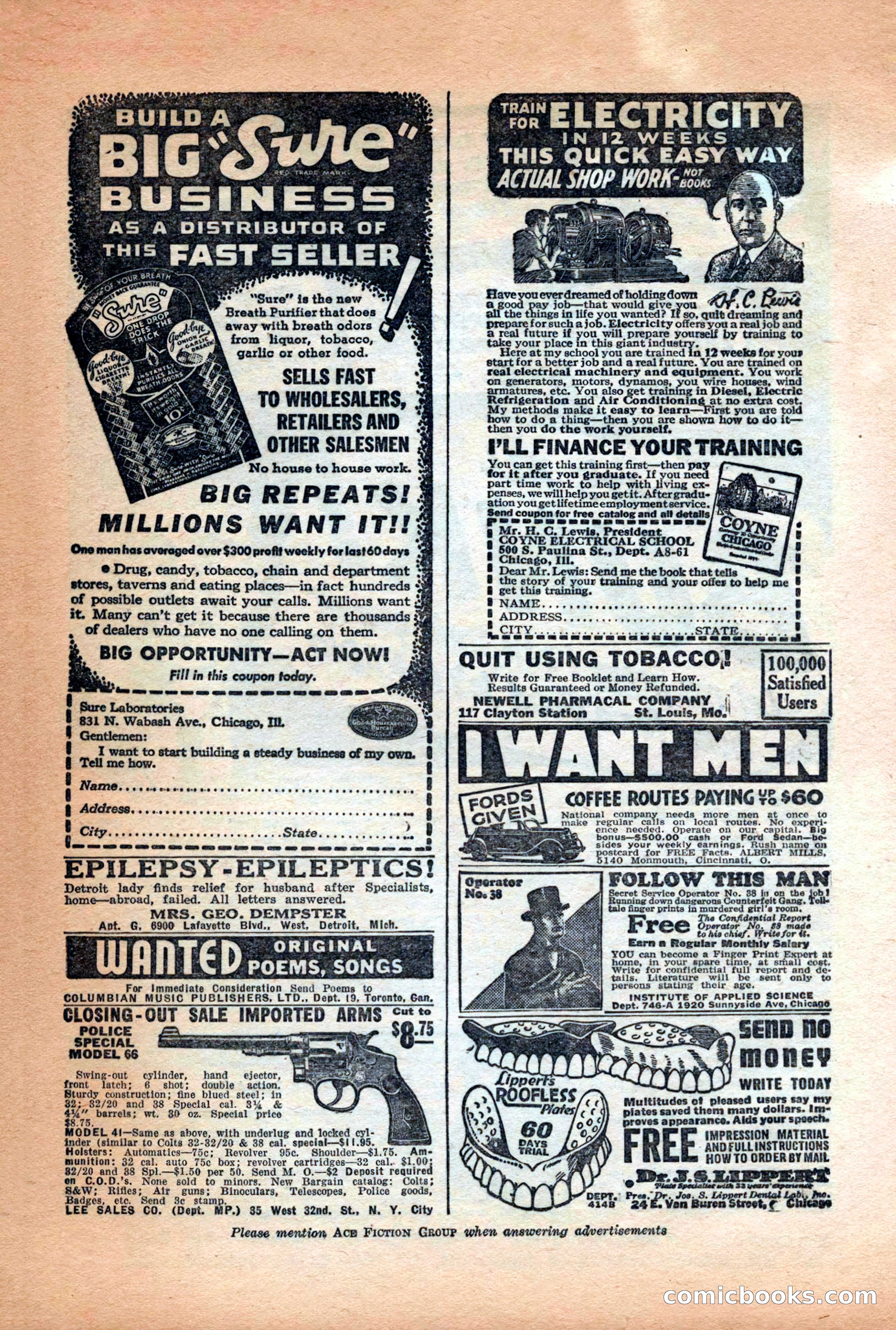 10-Story Detective Magazine Cover — page 6 of 116