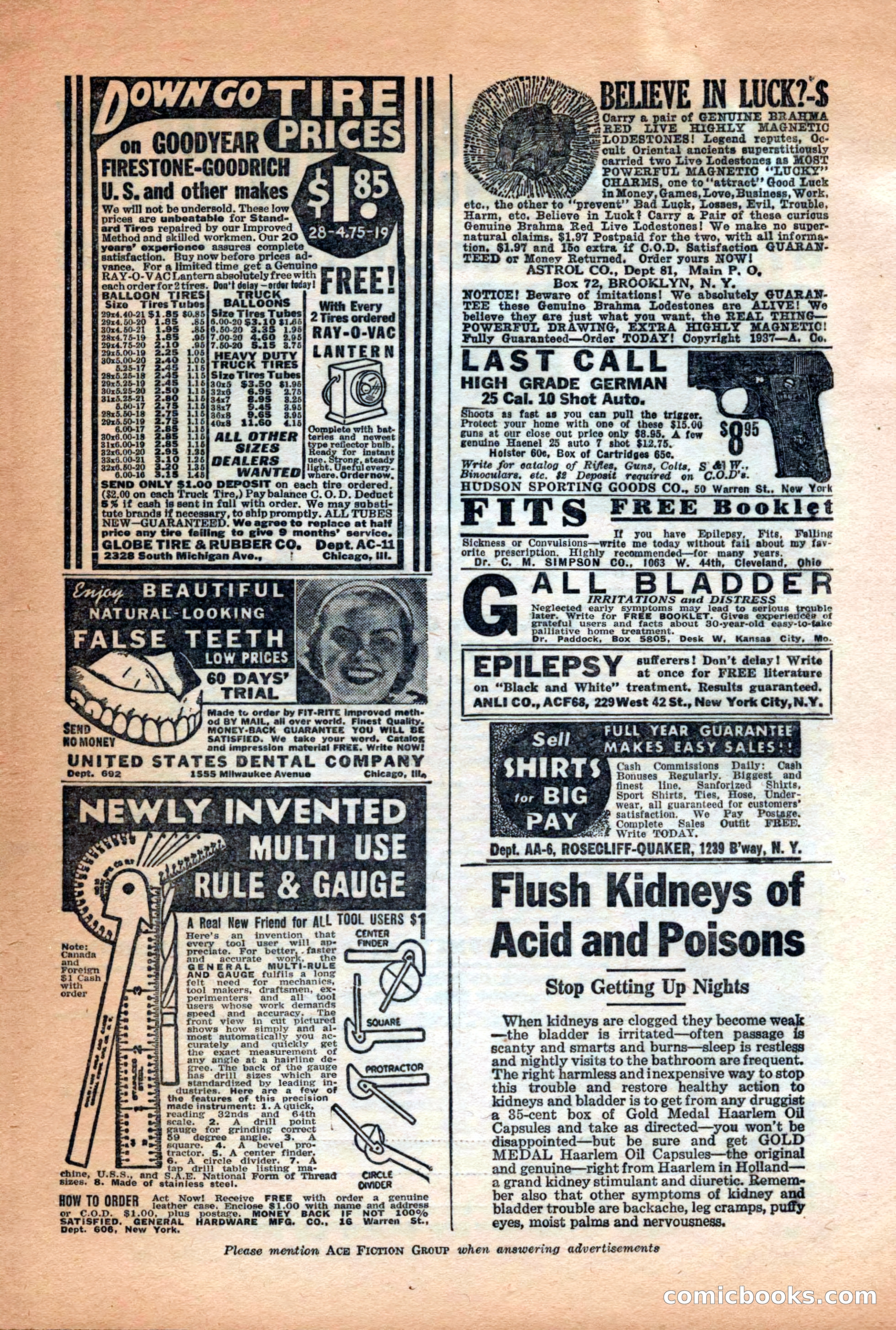10-Story Detective Magazine Cover — page 8 of 116
