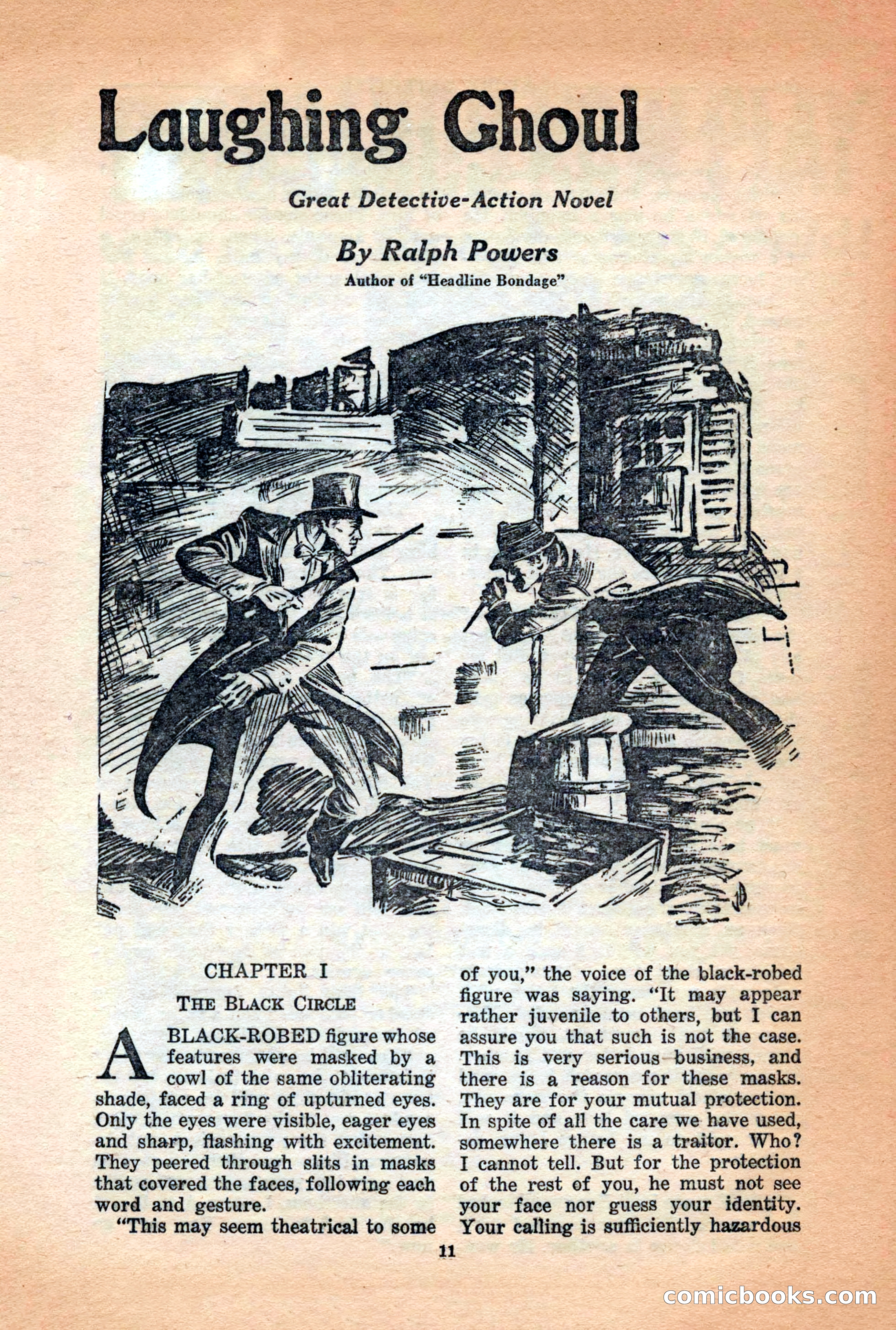 10-Story Detective Magazine Cover — page 13 of 116