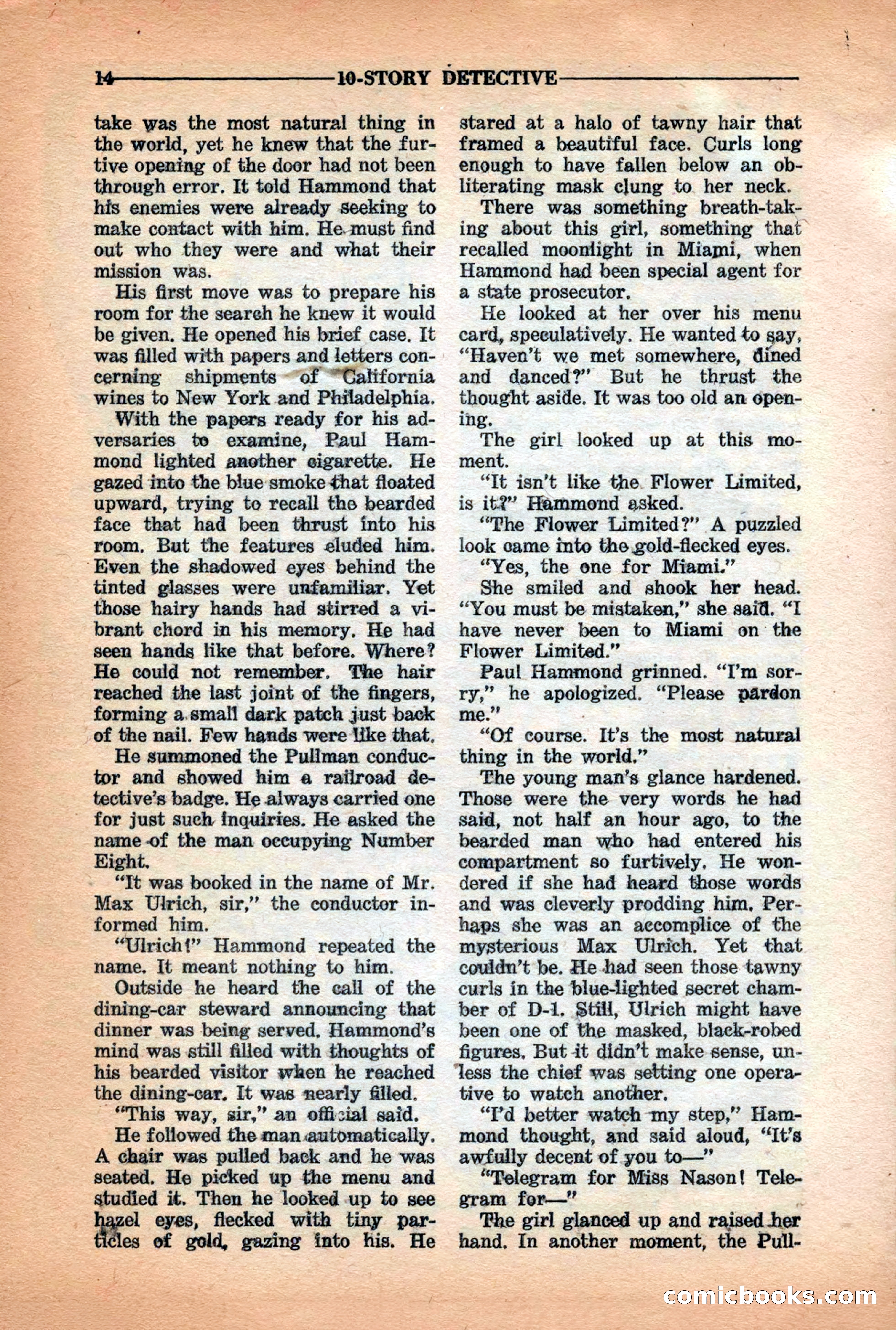 10-Story Detective Magazine Cover — page 16 of 116